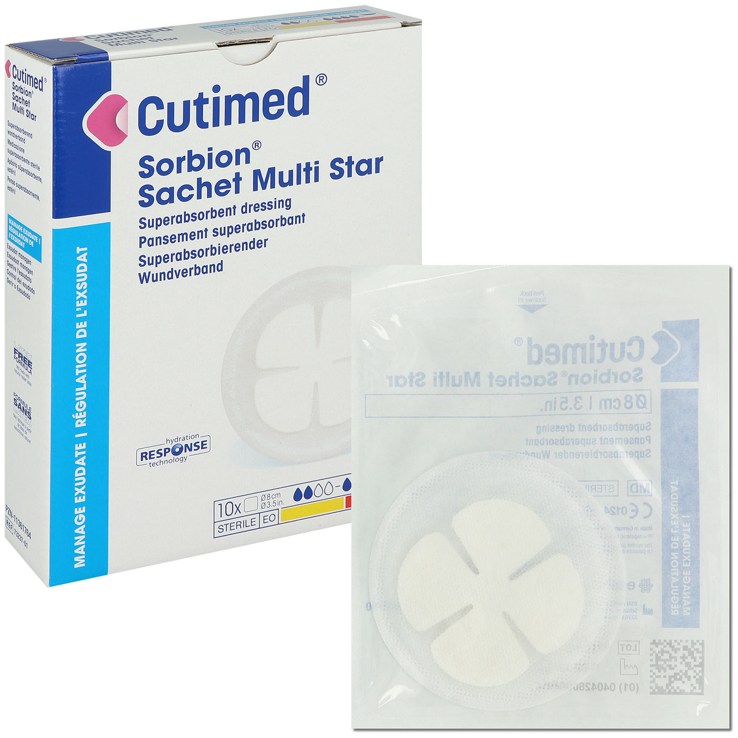 CUTIMED Sorbion Sachet Multistar Wundauflage