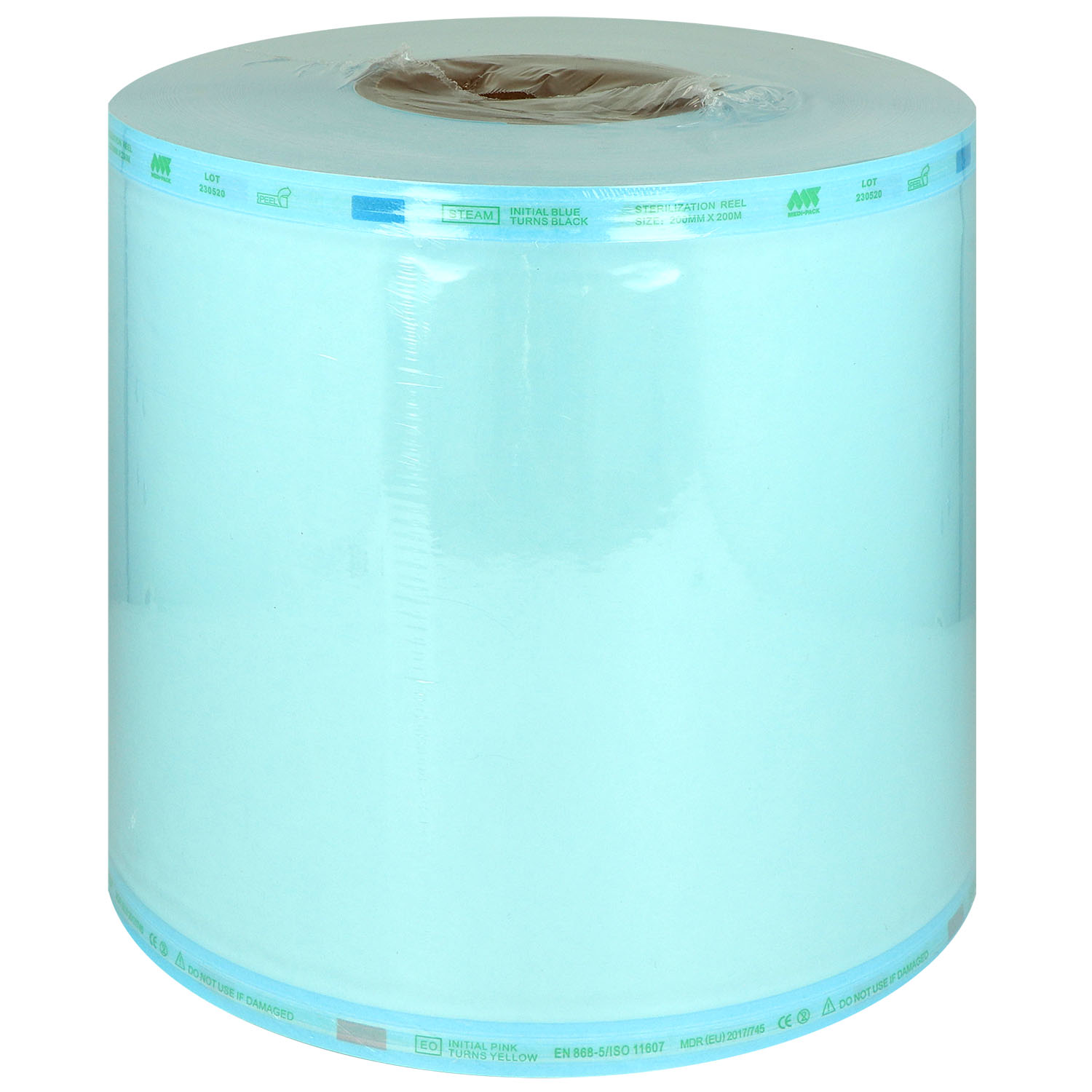 Sterilisationsfolien auf Rolle ohne Falte