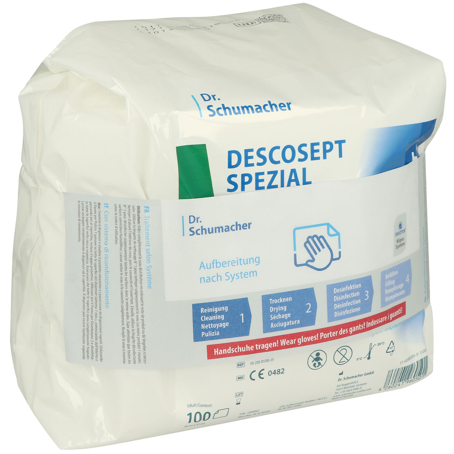 Descosept spezial Wipes 