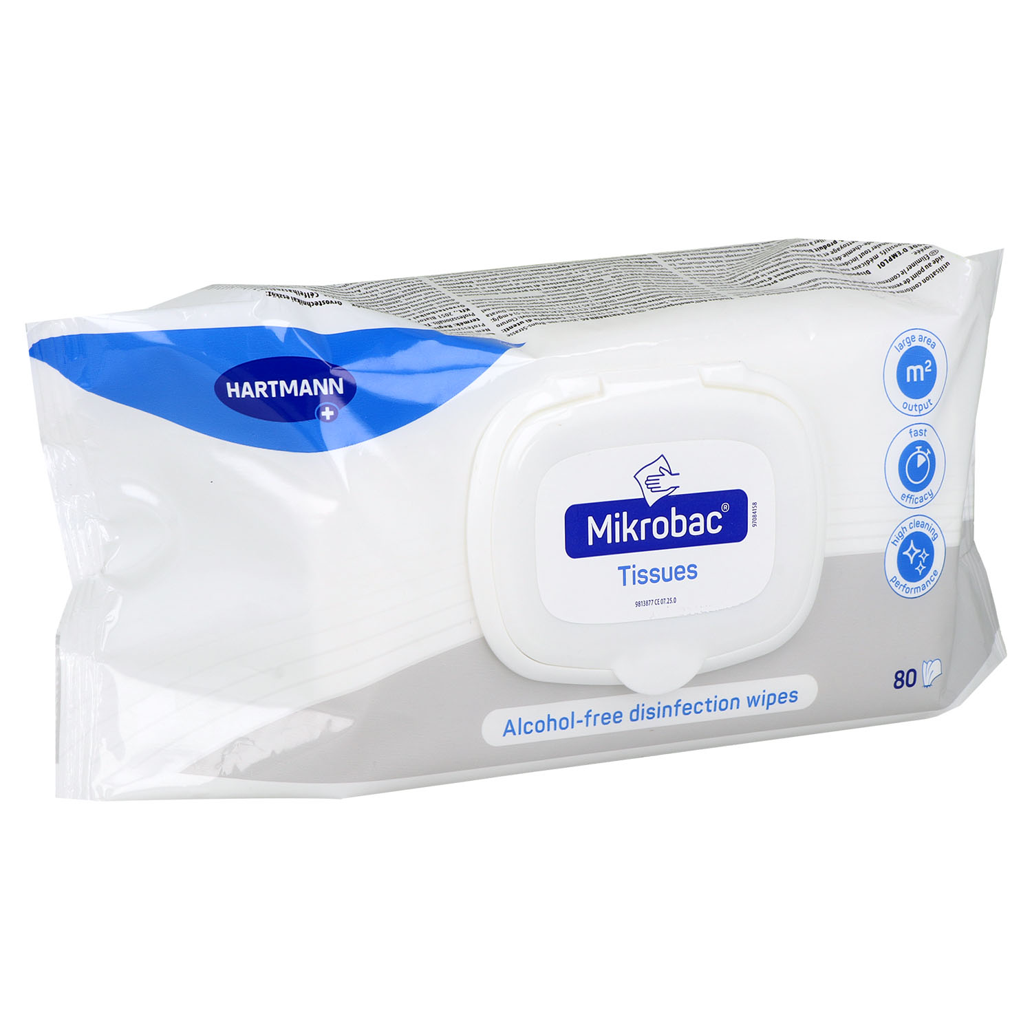 Mikrobac Tissues Flächendesinfektion Flow-Pack
