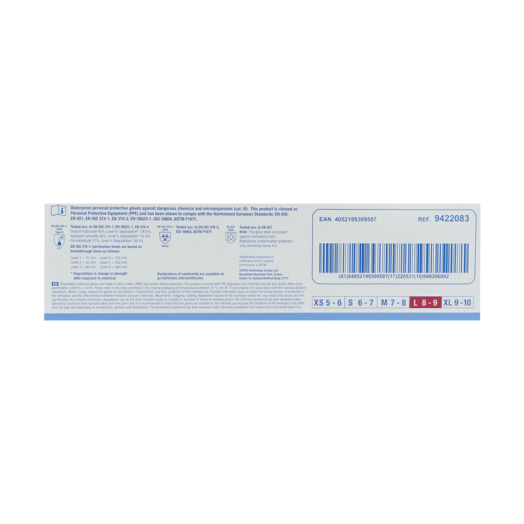 Peha-soft nitrile white Untersuchungshandschuhe, puderfrei