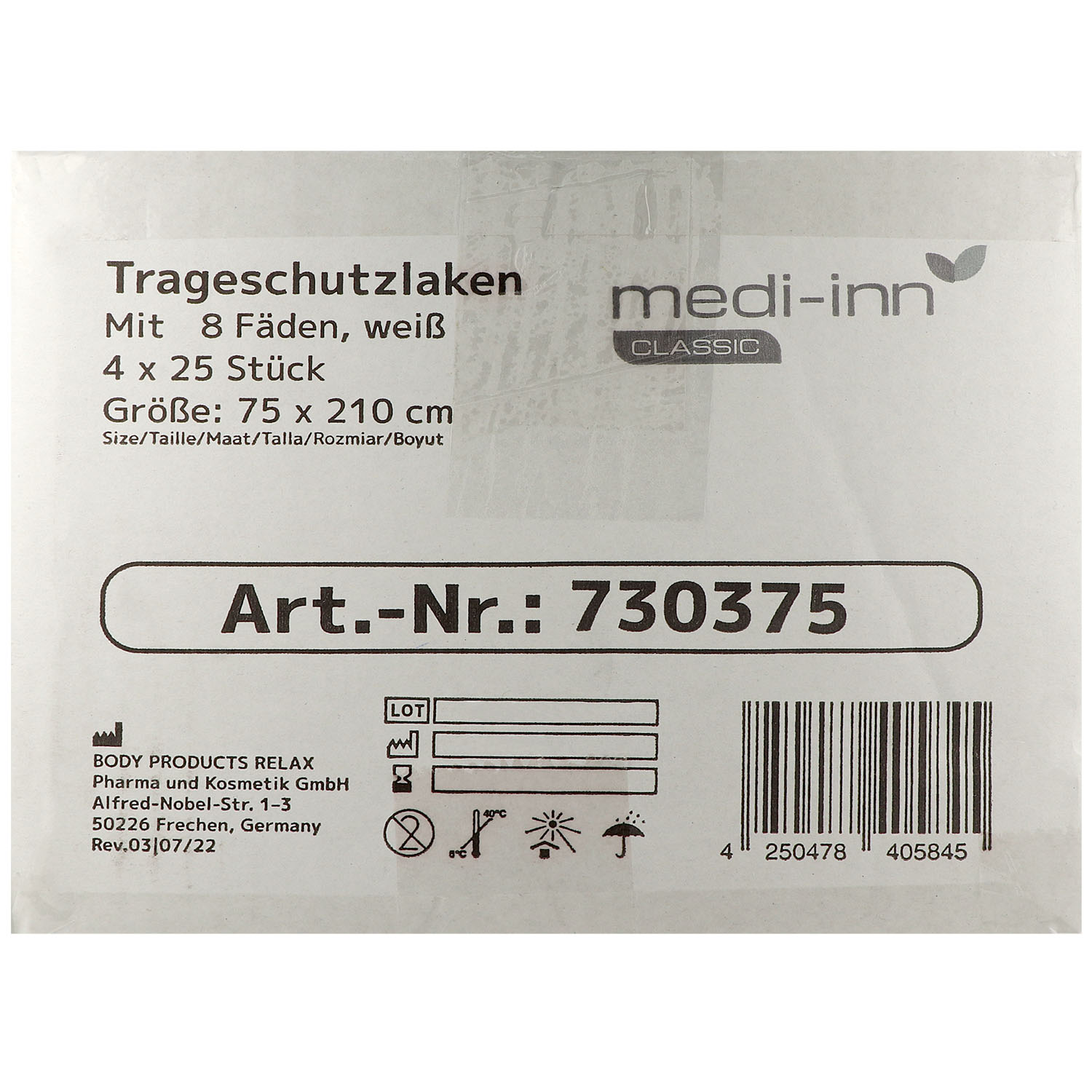 Med-Inn Trageschutzlaken