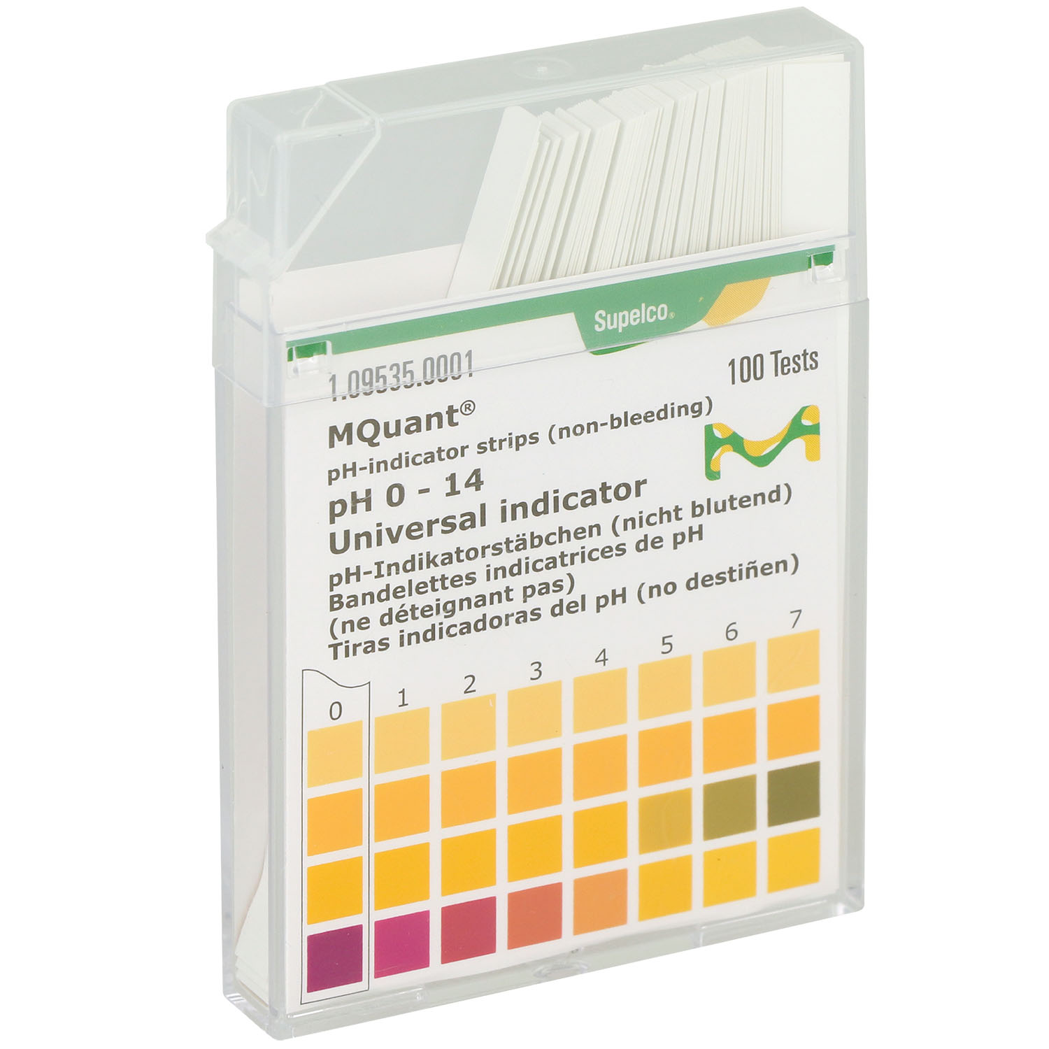 pH-Indikatorstäbchen - 100 St. 