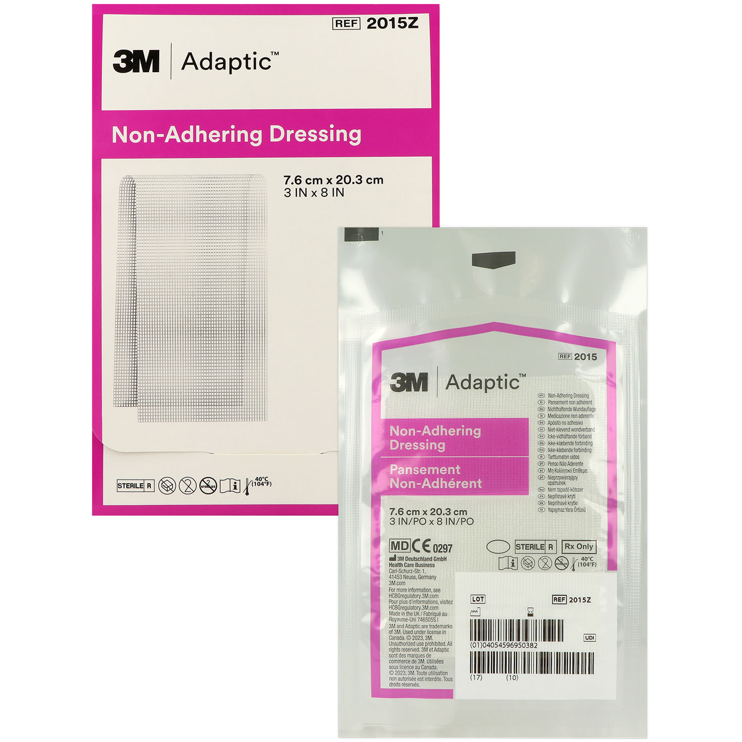 3M Adaptic nichthaftende Silikon-Wundauflage