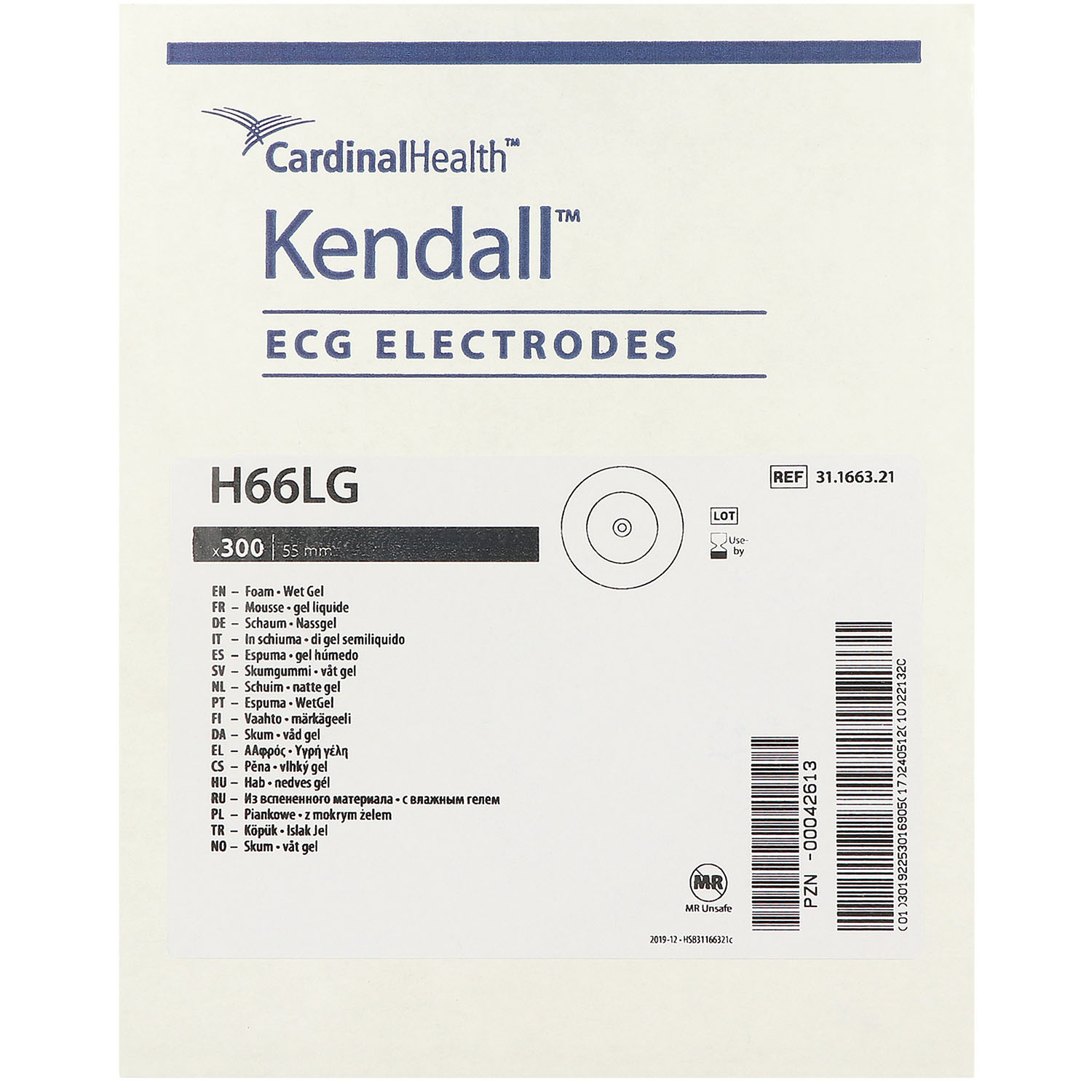 Arbo Einmal-Elektroden H66LG mit Liquidgel u. Ag/AgCI-Sensor m. Druckknopf