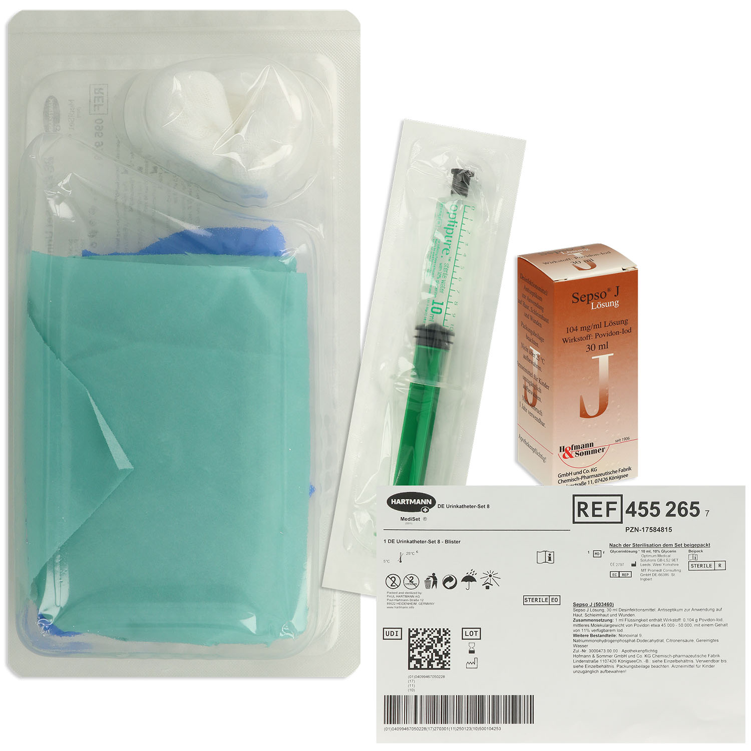 Hartmann Urinkatheter-Set 8 - steriles Einwegset für Frauen