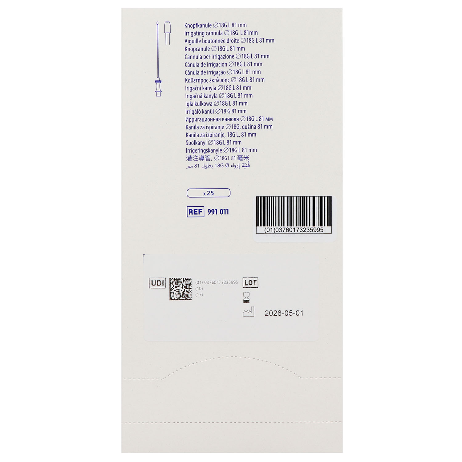 Peha-instrument Knopfkanüle - 25 St.