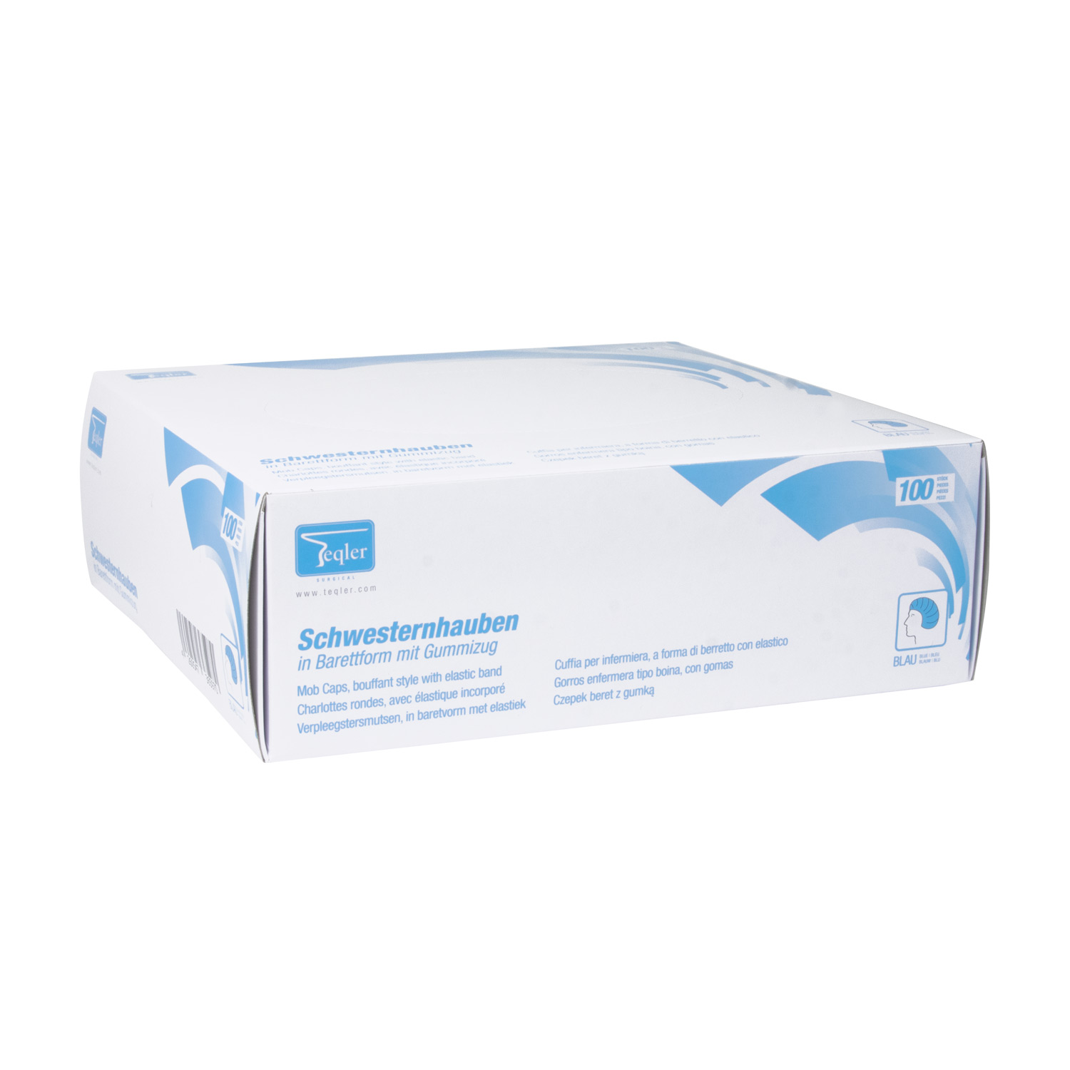 Teqler Baretthaube mit Gummizug