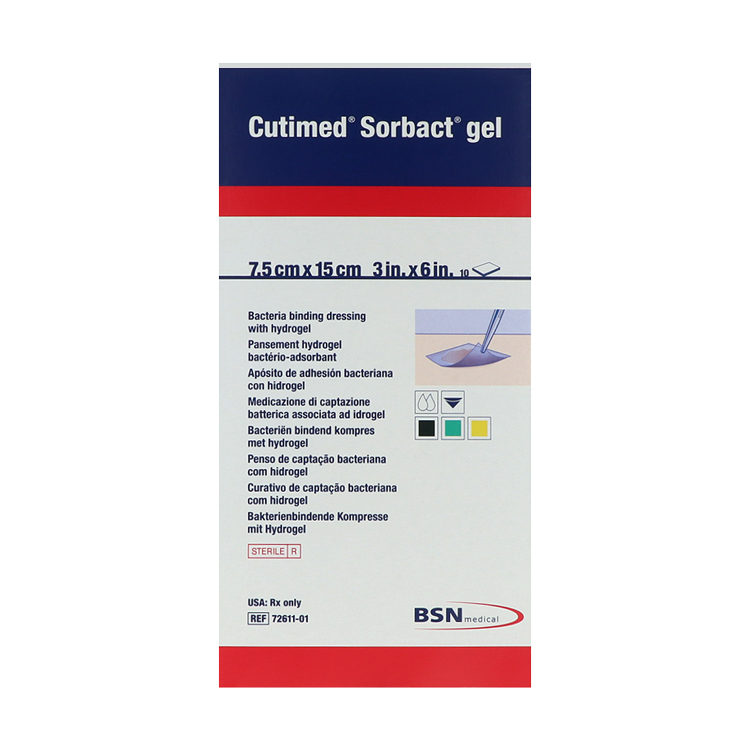 Cutimed Sorbact Gel, keimreduzierende Wundauflage