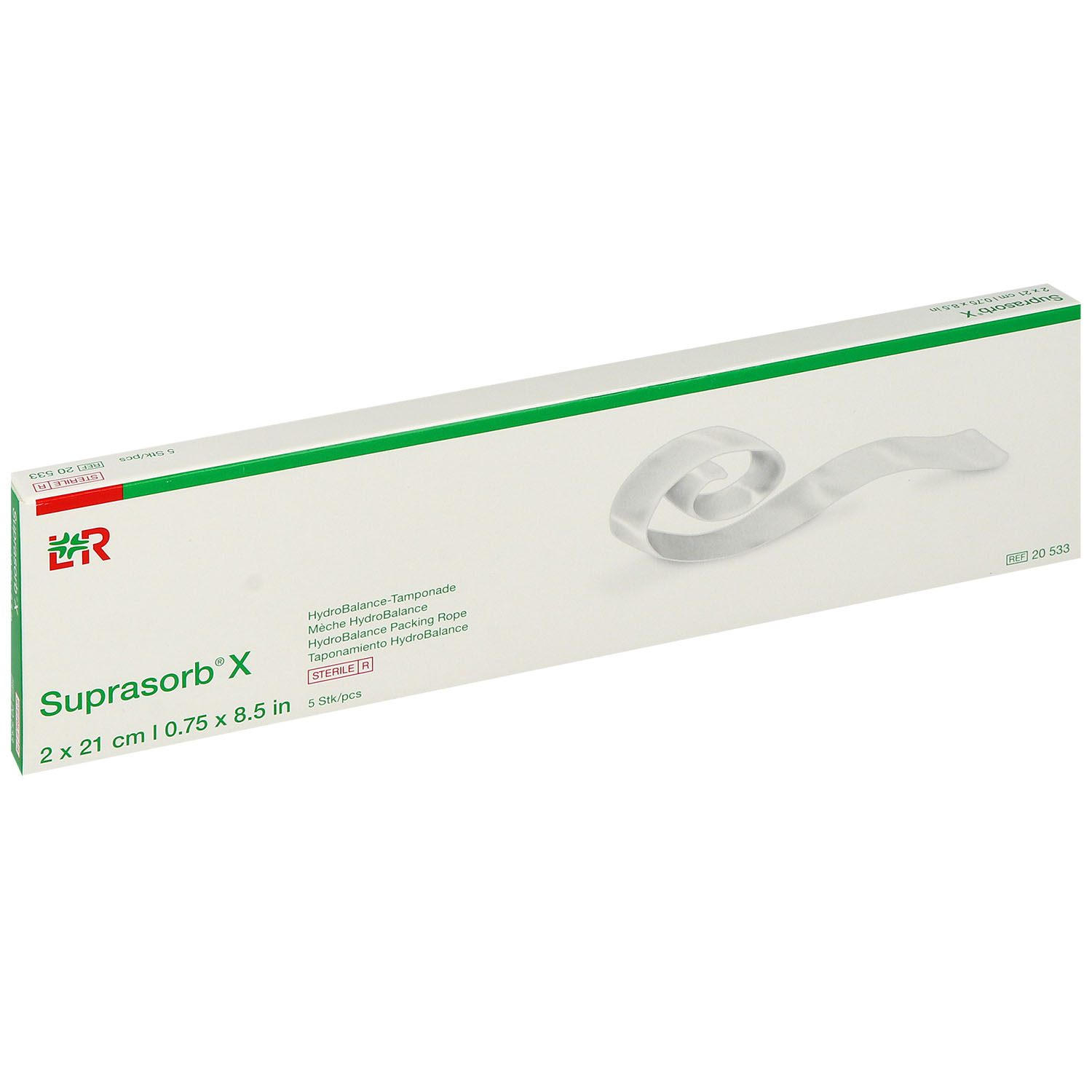 Suprasorb X HydroBalance-Wundverband, sterile Tamponade
