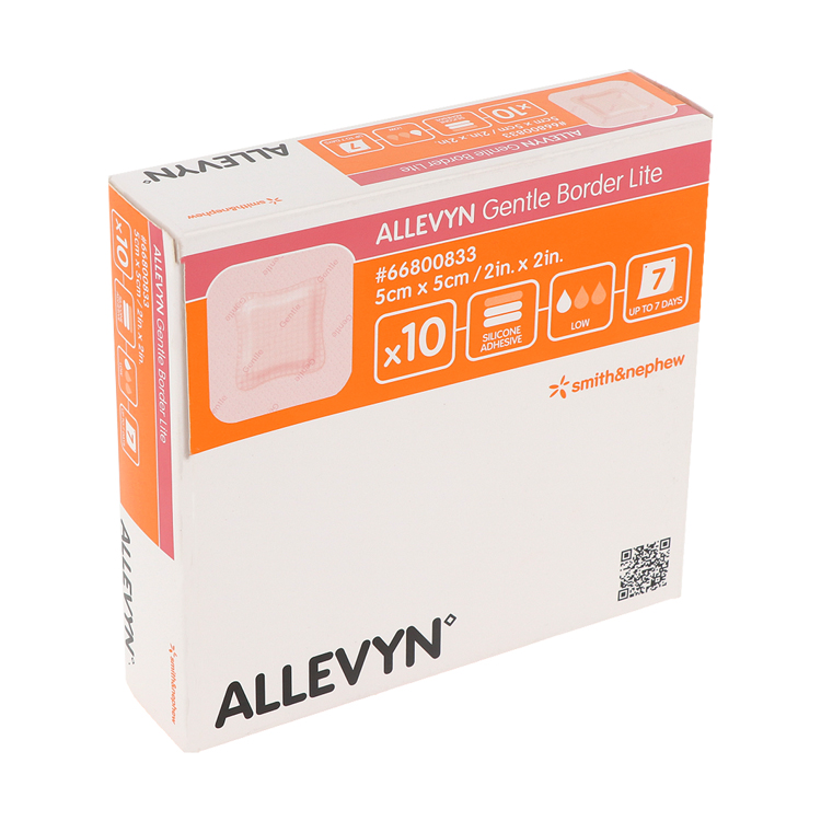 ALLEVYN Gentle Border Lite, Schaumverband ALLEVYN Gentle Border Lite, Schaumverband