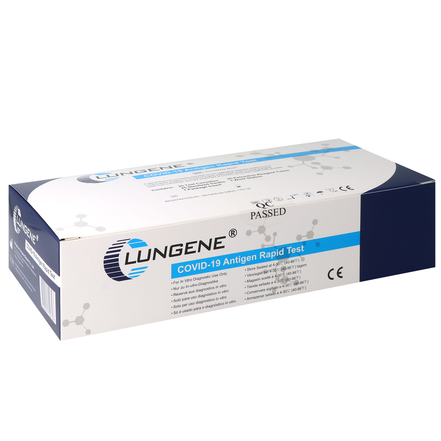 Clungene Covid-19 Antigen- Schnelltest-Kit - 25 St.