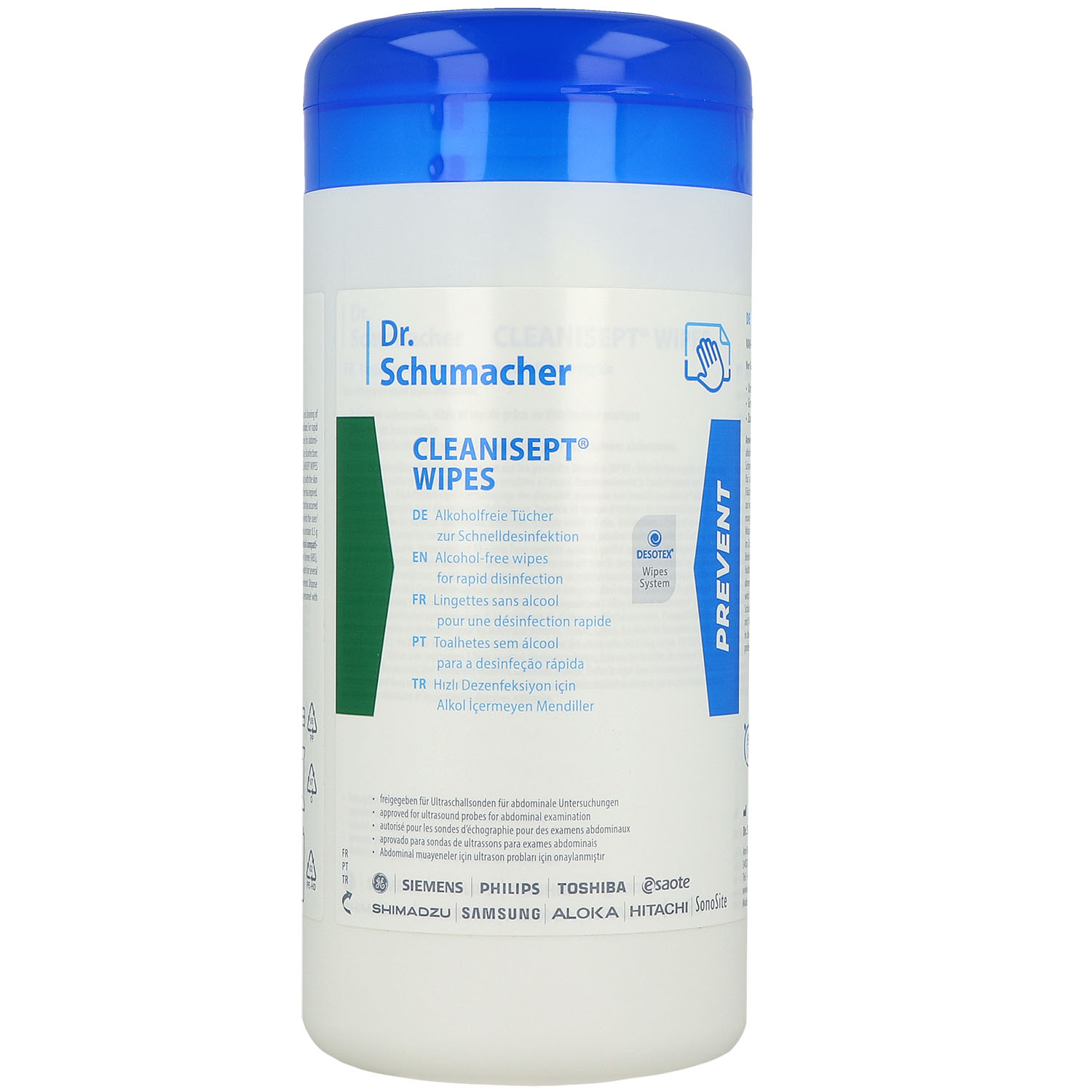 Cleanisept Wipes Spenderdose - 100 Tücher