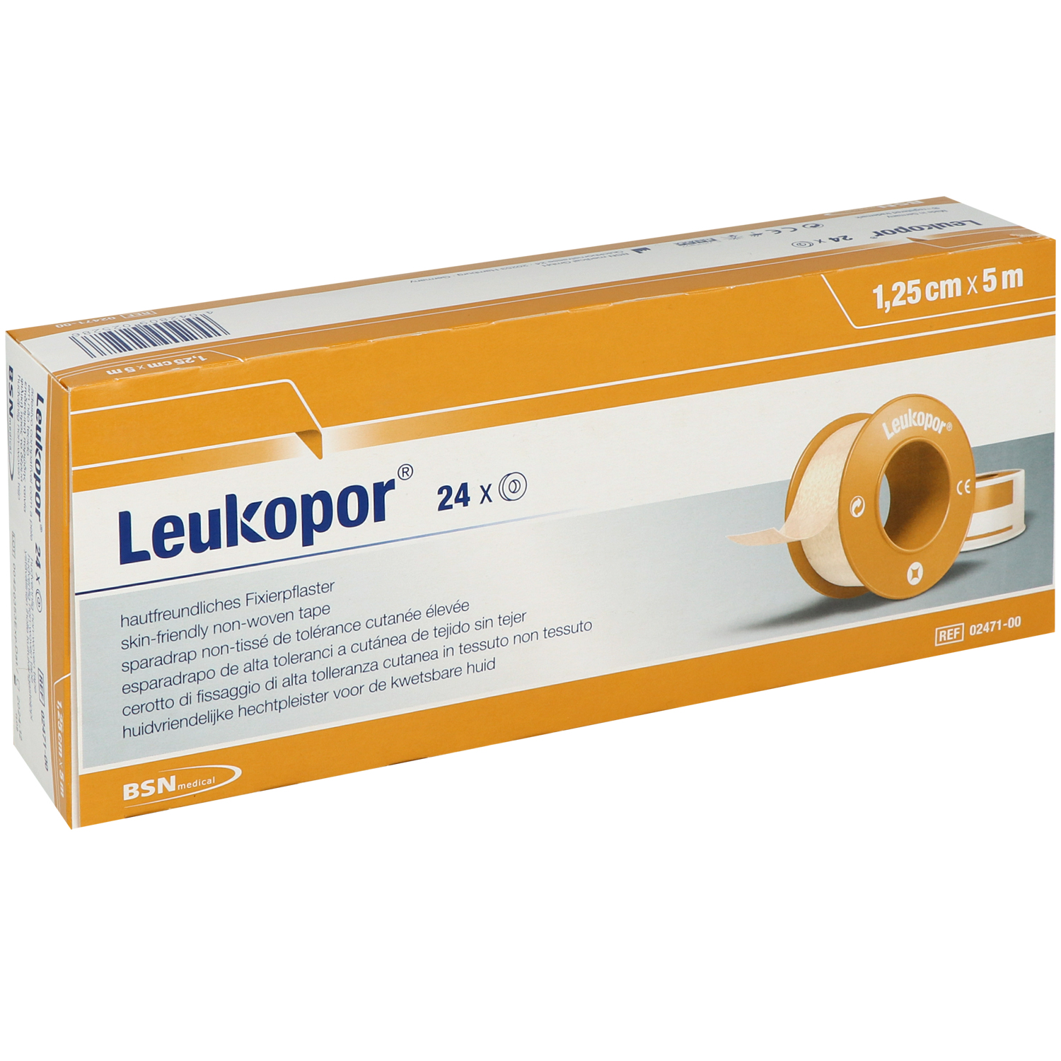 Leukopor - Fixierpflaster für empfindliche Haut, Rollenpflaster Leukopor - Fixierpflaster für empfindliche Haut, Rollenpflaster