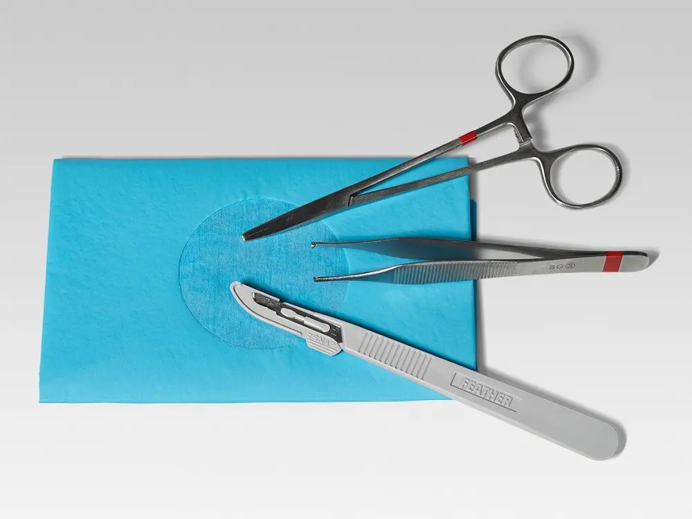 Fuhrmann Dermatologie-Set, steril - 10 Stück