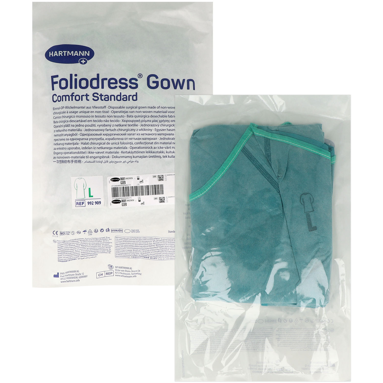 FOLIODRESS Comfort L Standard steril 