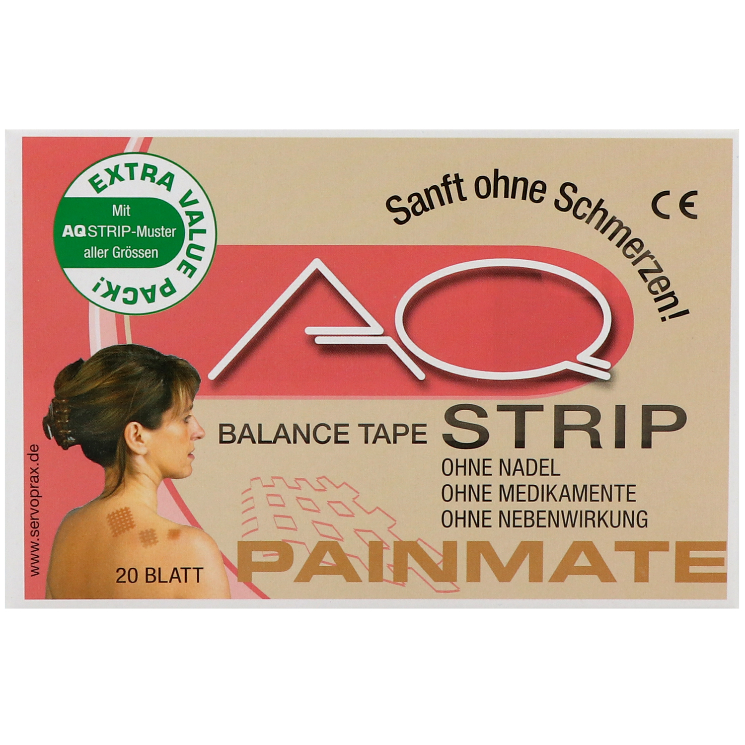 AQ-Strip Gittertape zur Kinesiologie