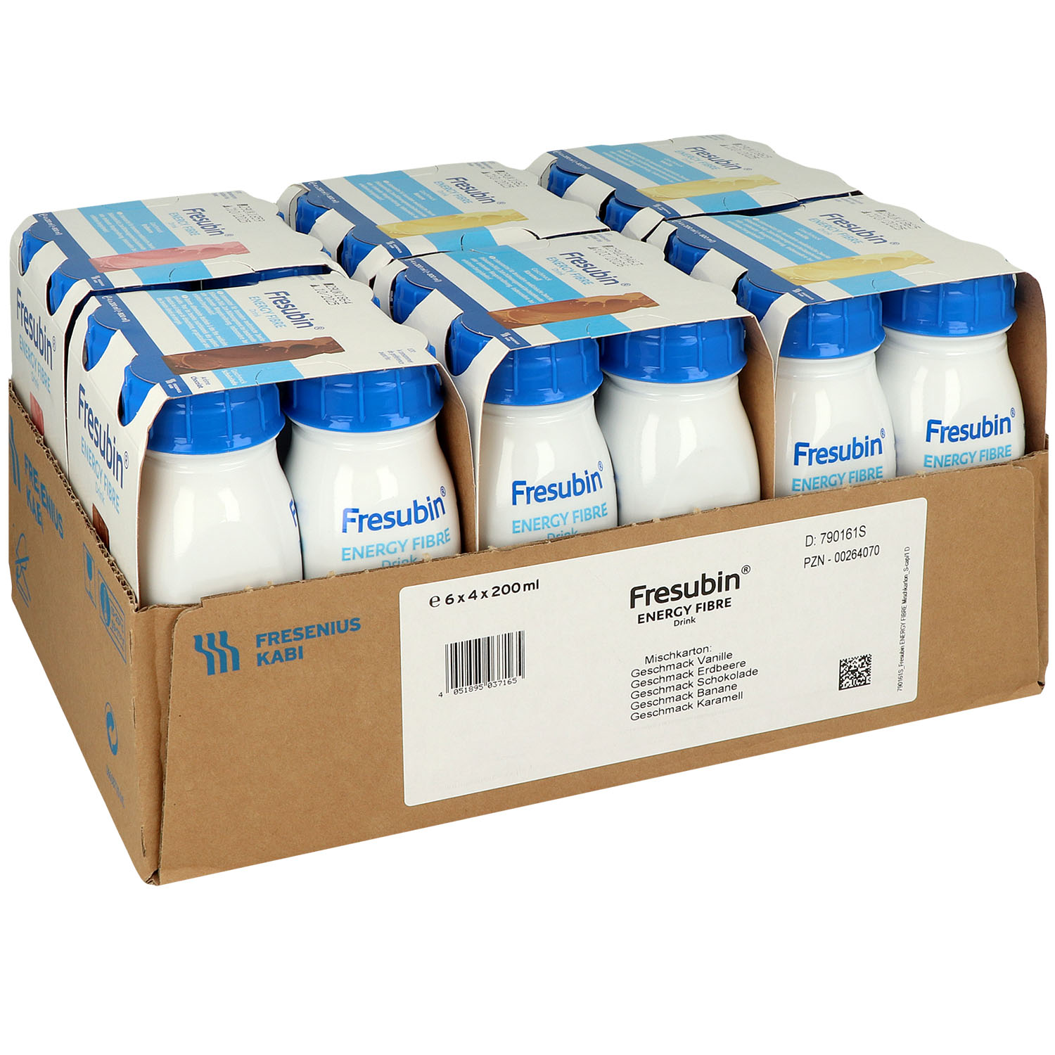 Fresubin ENERGY FIBRE Drink Trinknahrung 6 x 4 x 200 ml