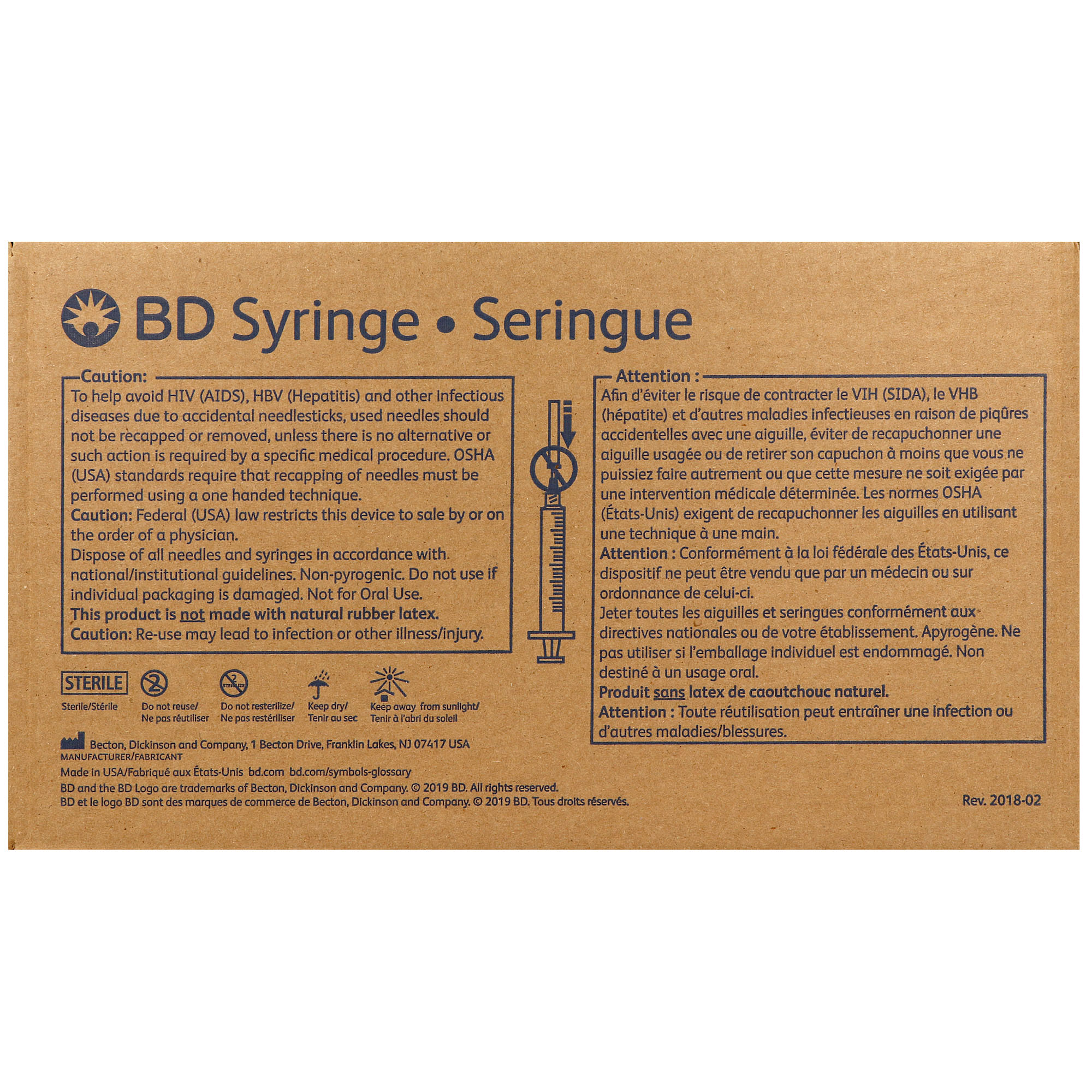 BD Plastipak Einmal-Spritze