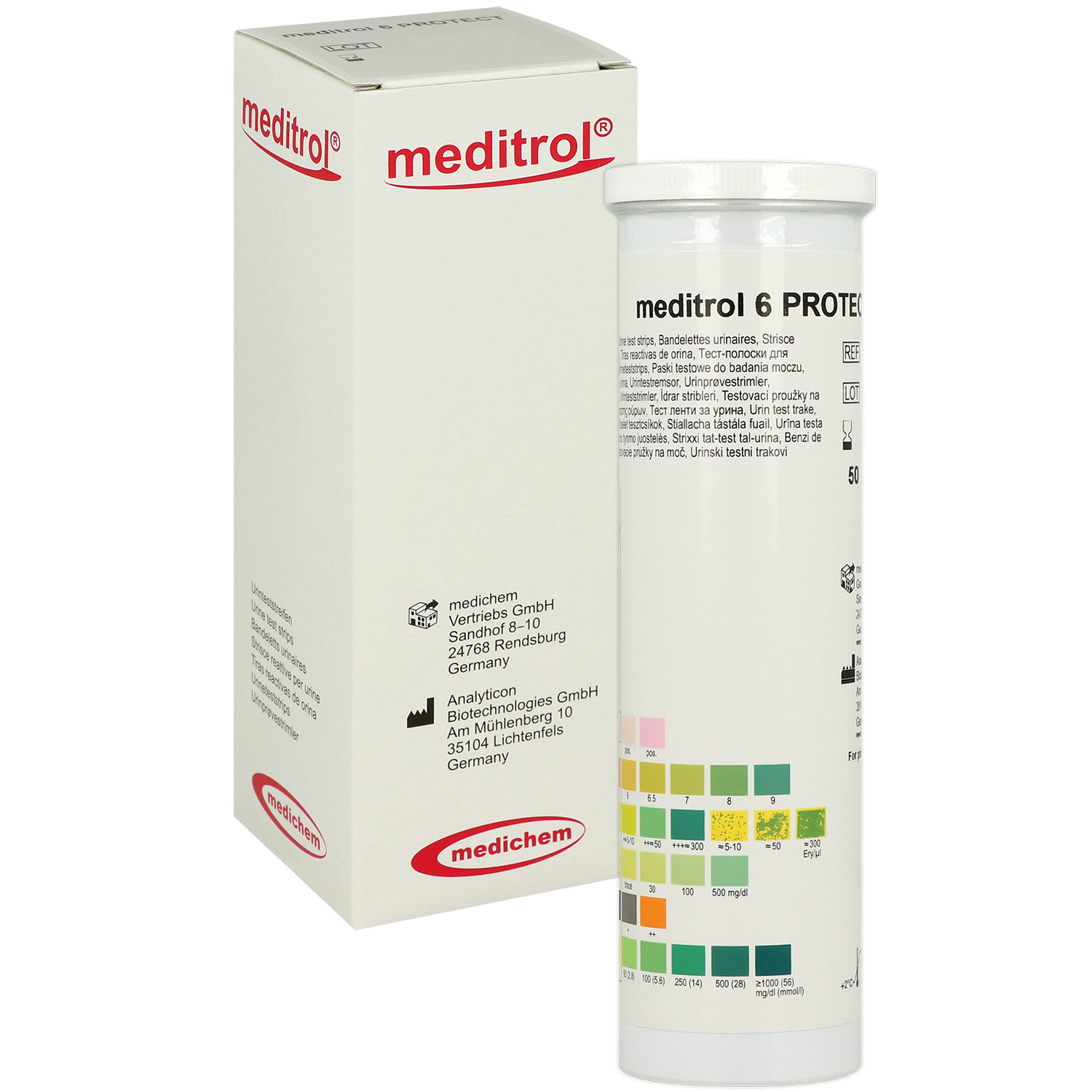 meditrol 6 Urinteststreifen - 50 St.