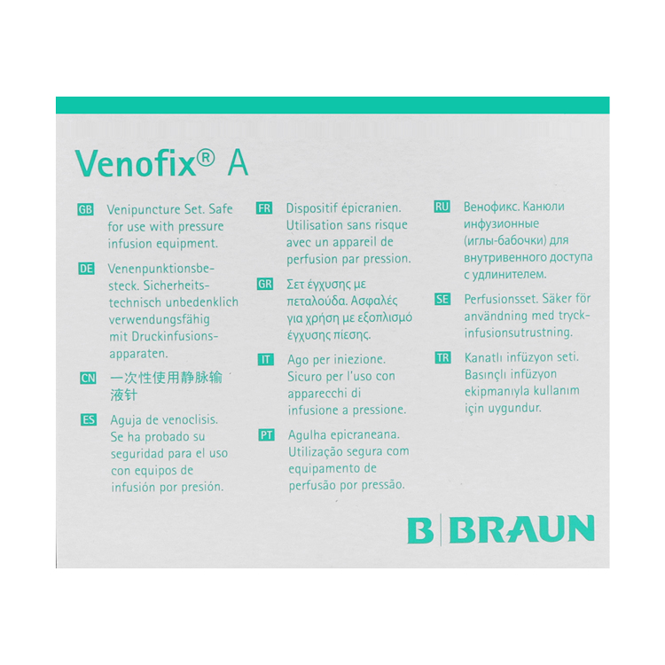 Venofix A Punktionskanüle, Venenpunktionsbestecke