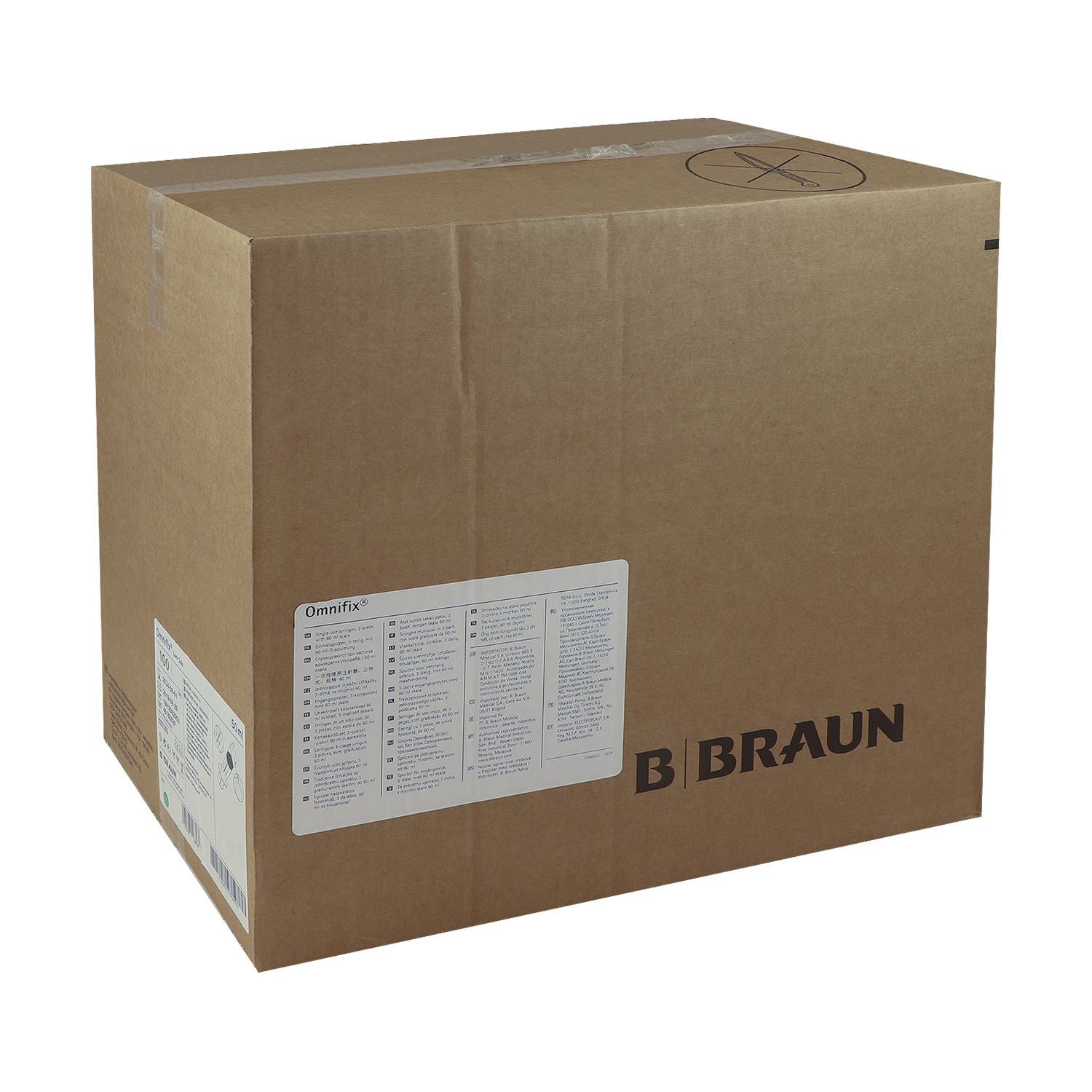 Omnifix Solo, Einmalspritzen, Luer-Ansatz