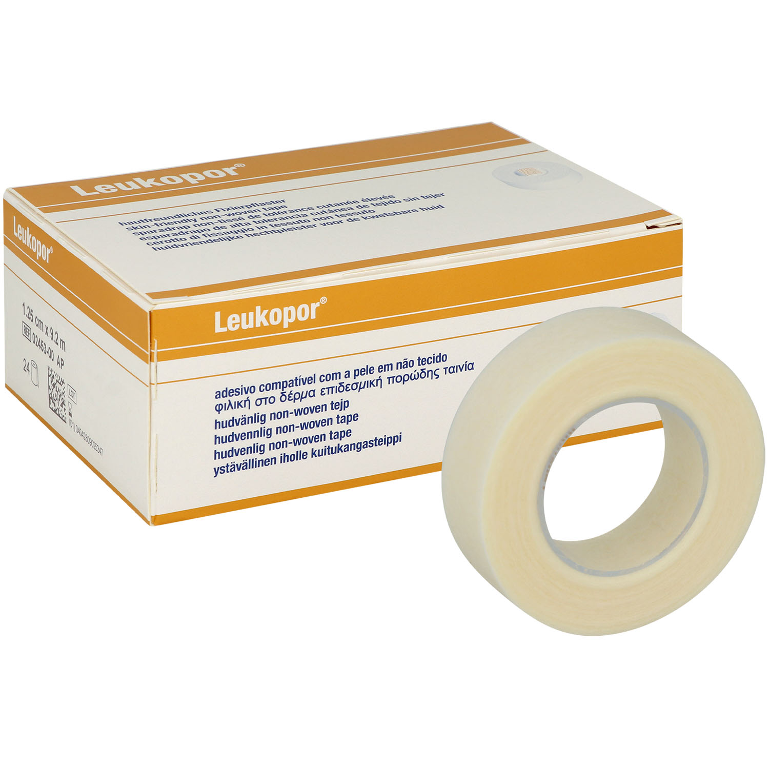 Leukopor - Fixierpflaster für empfindliche Haut, Rollenpflaster 
