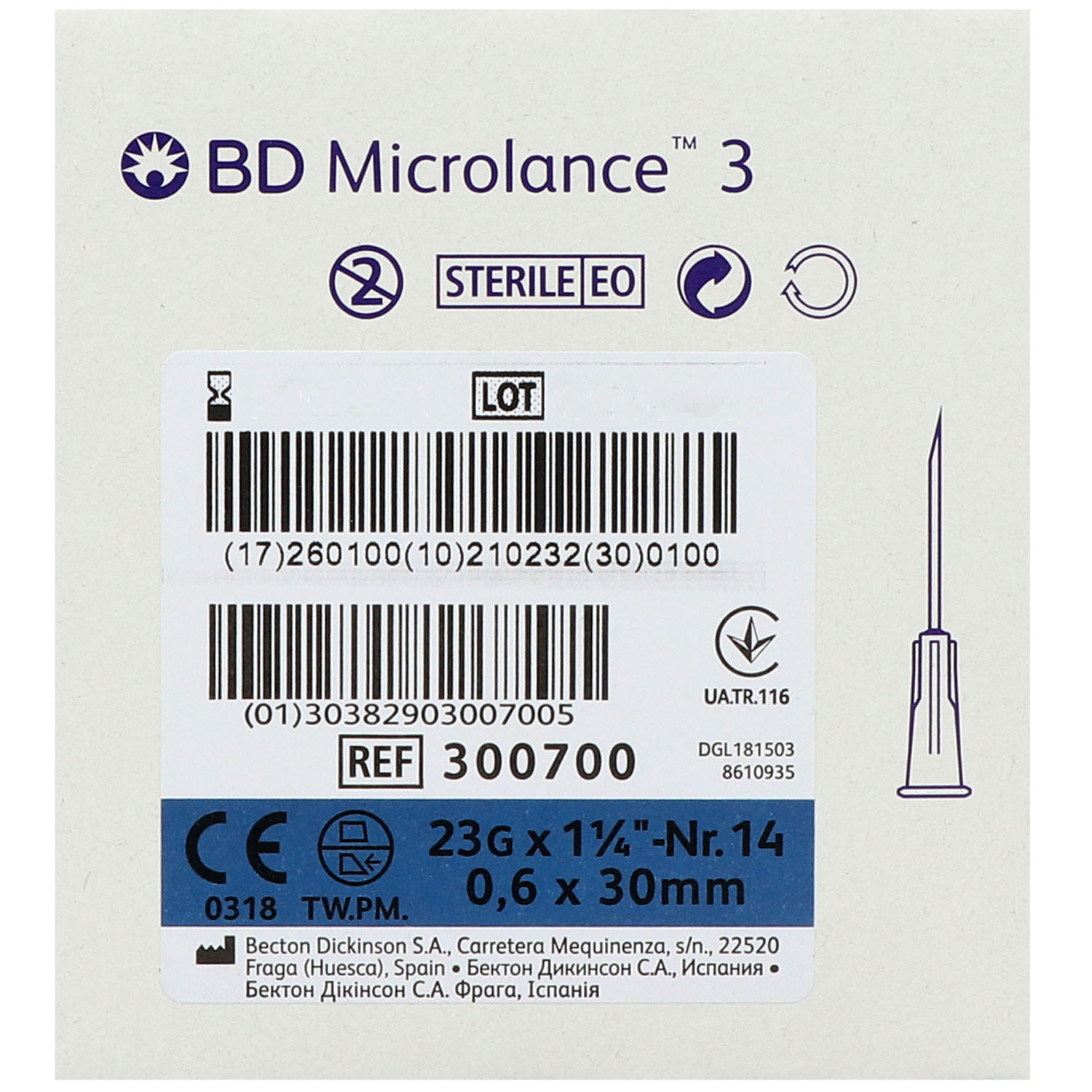 BD Microlance 3 Sonderkanülen