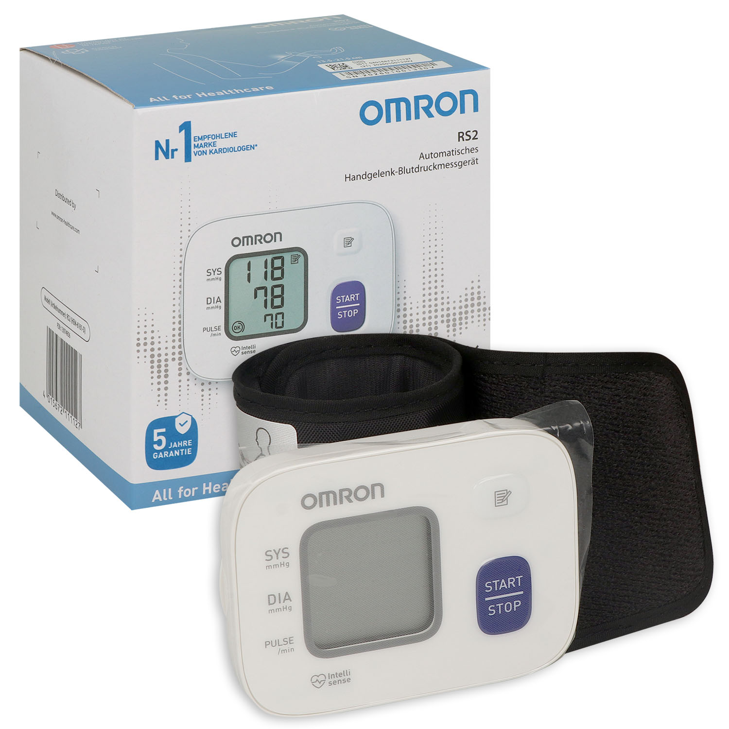 OMRON RS2 Blutdruckmessgerät