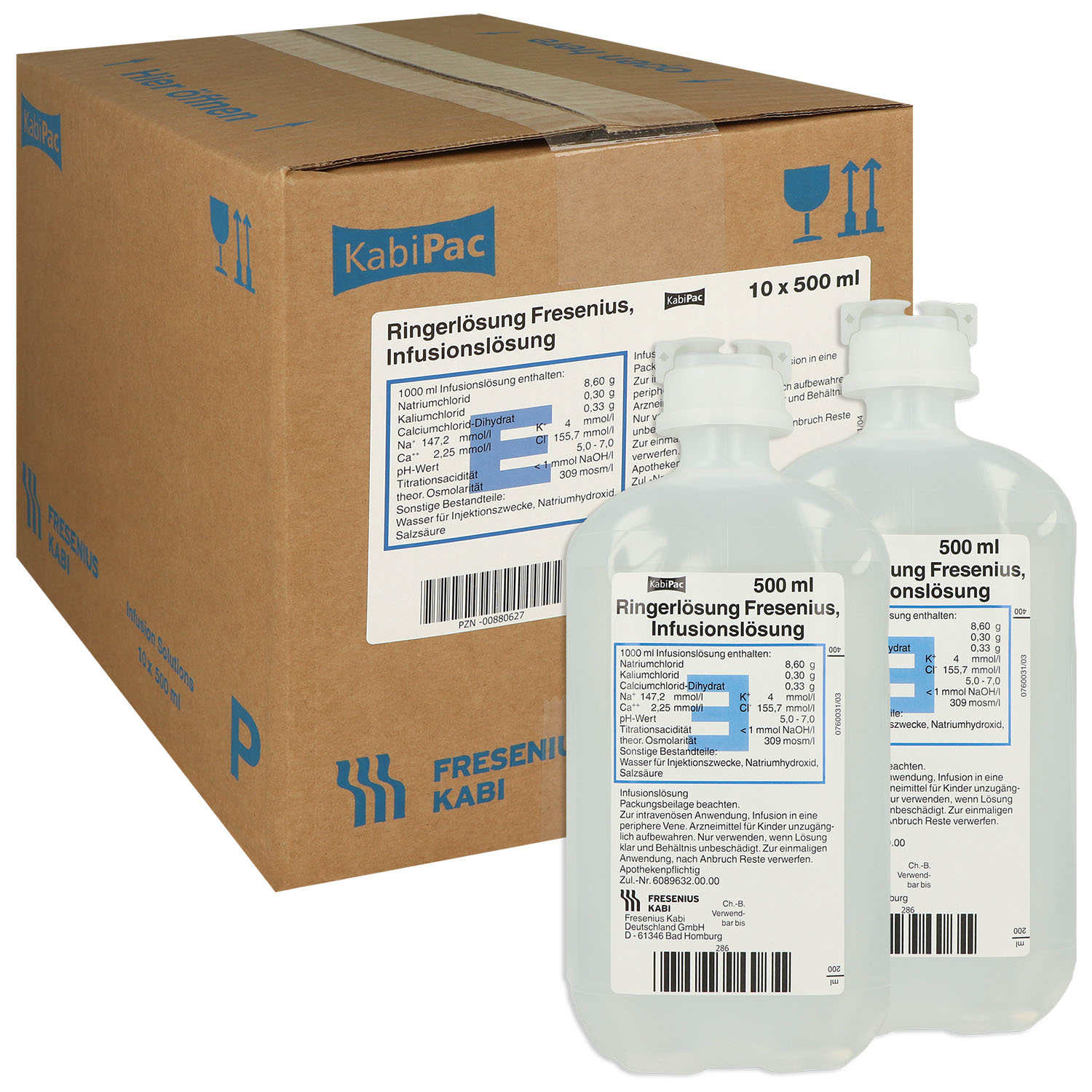 Ringerlösung Fresenius Kabi Pack 10 x 500 ml