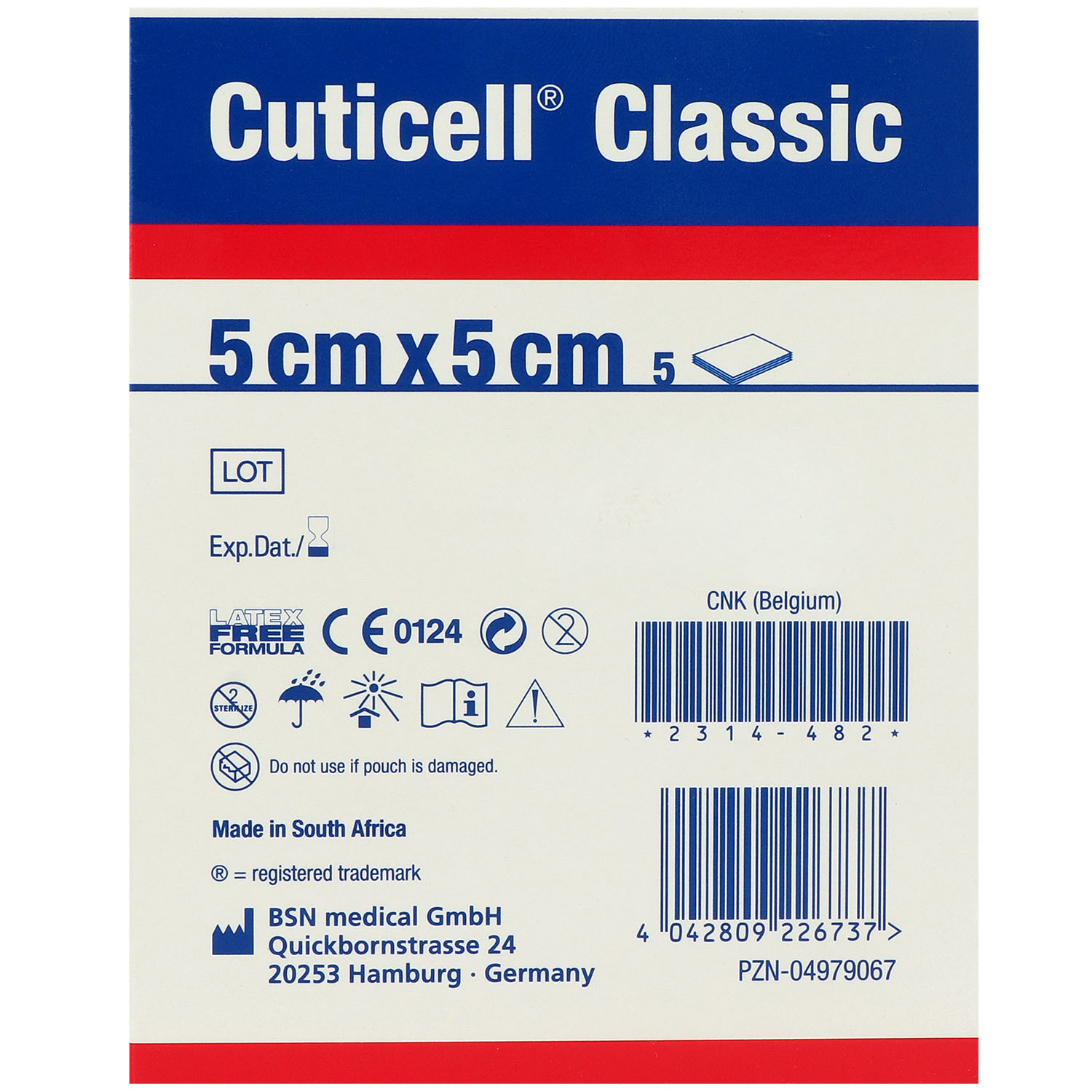 Cuticell Classic Wundgaze