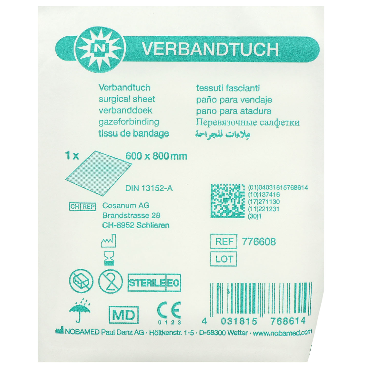 Verbandtuch steril
