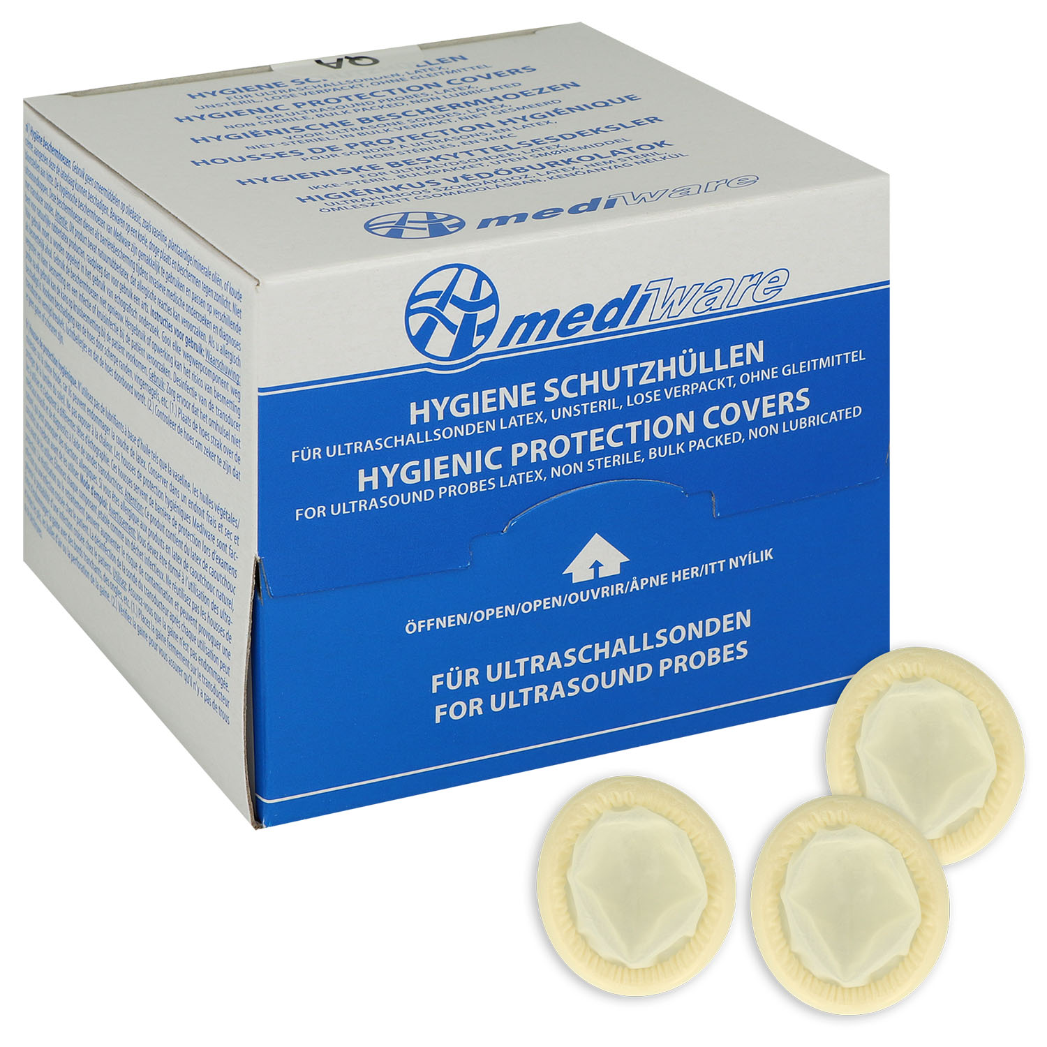 Mediware Ultraschall-Schutzhüllen, ohne Gleitmittel