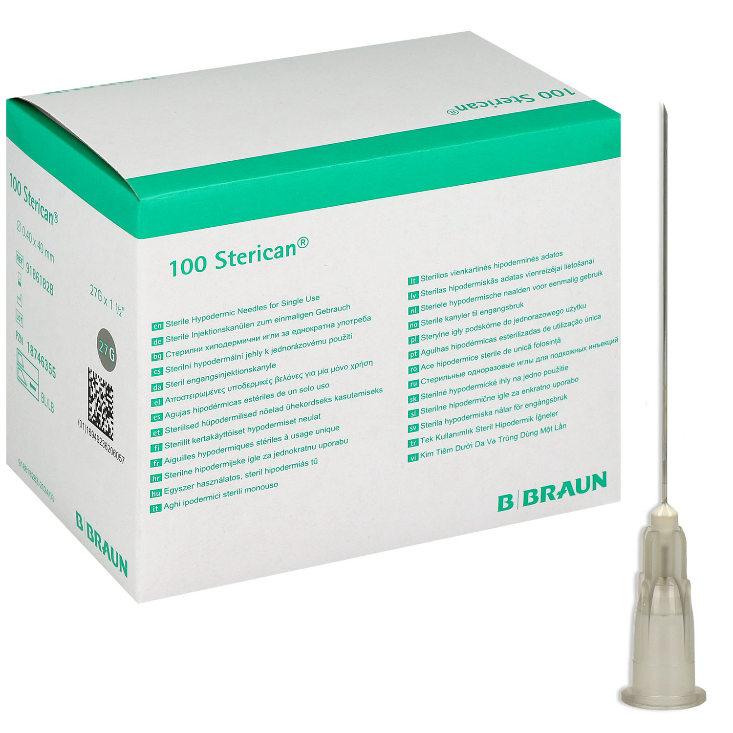 Sterican 30/42 27G grau 0.40x40mm - 100 Stück