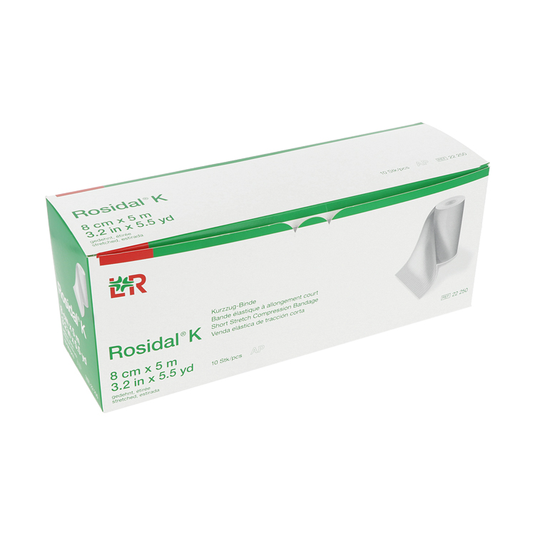 Rosidal K 5 m x 8 cm Kurzzugbinde (10 Stück)