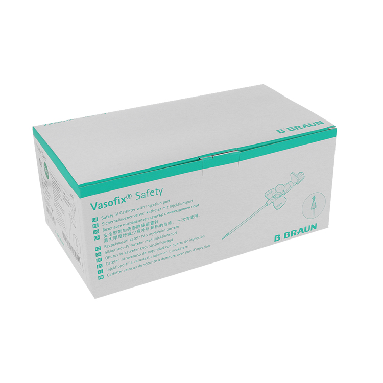 Vasofix Safety, Sicherheitsvenenverweilkanüle mit Zuspritzport