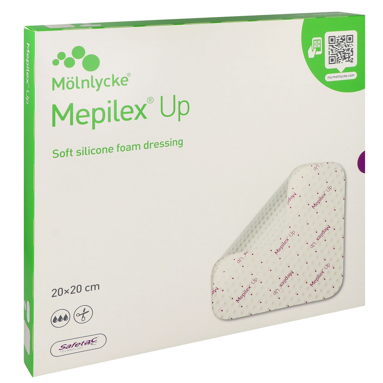 Mepilex Up, steriler Schaumverband