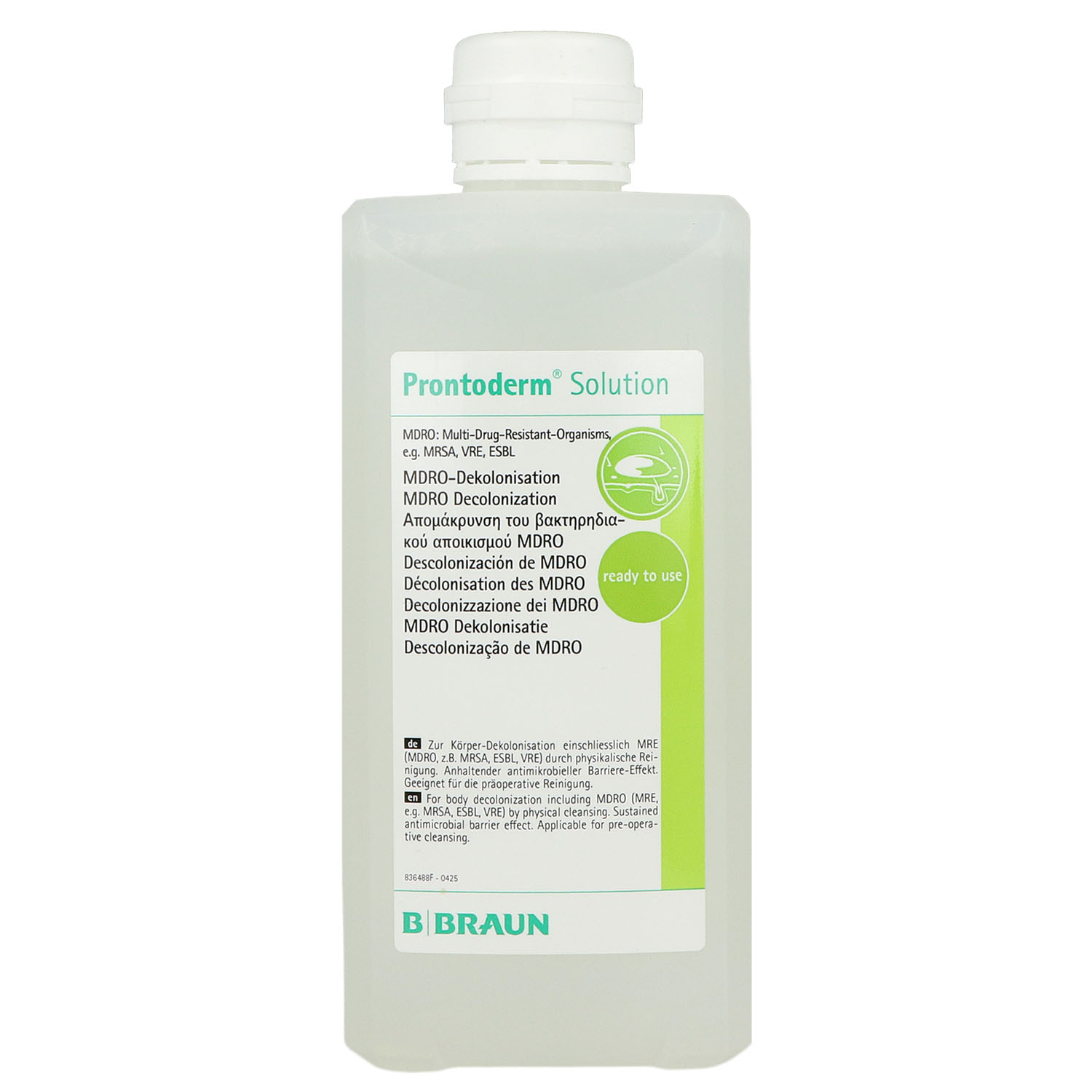 Prontoderm-Lösung, MRE-Dekolonisationslösung