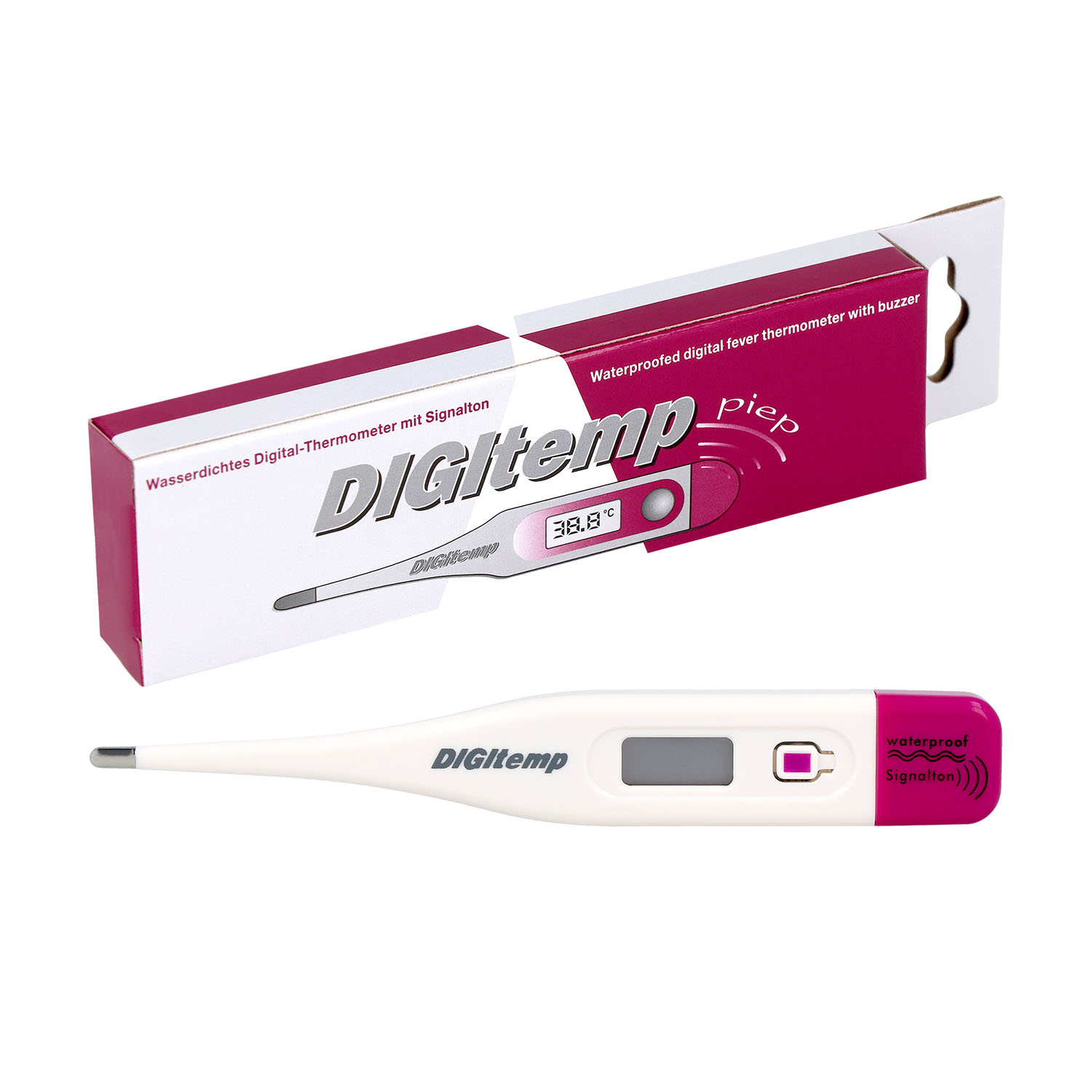 Elektronisches Fieberthermometer mit Signalton