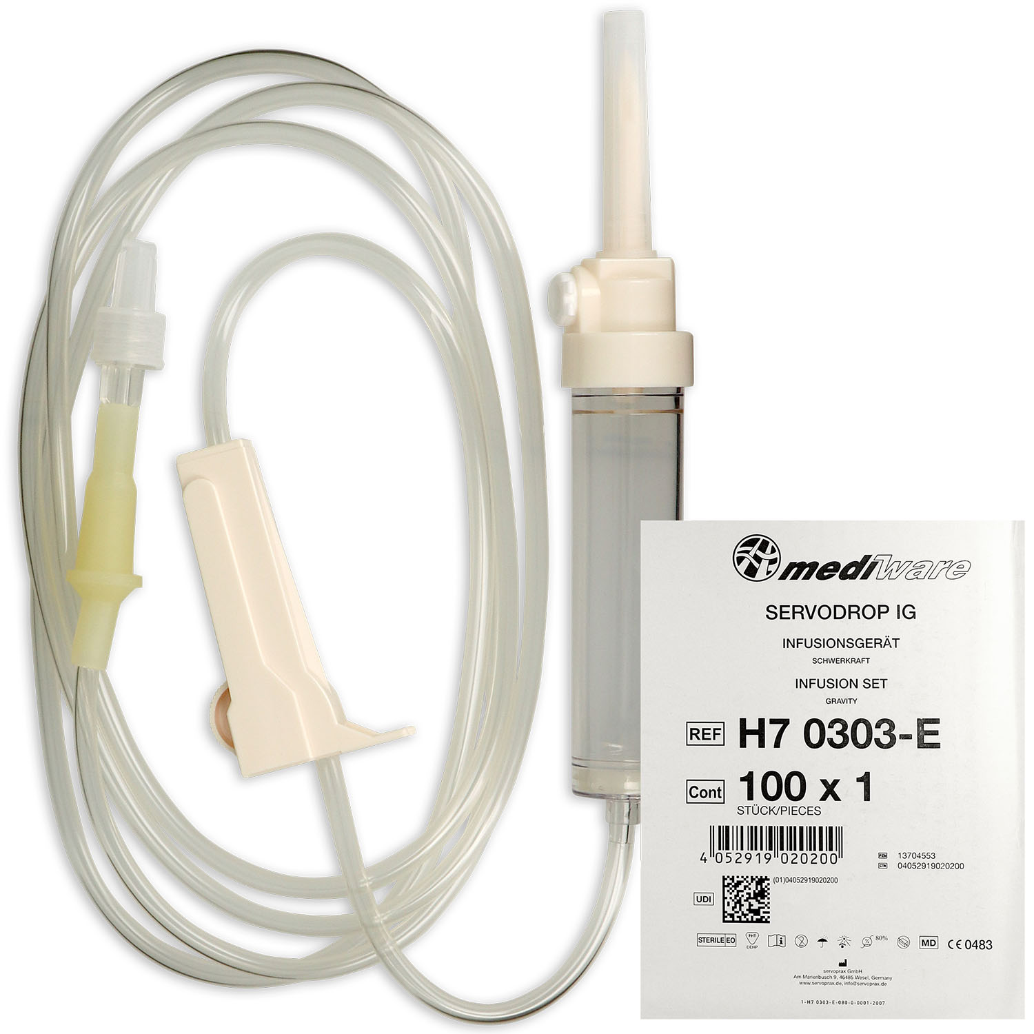 Mediware Infusionsgerät Servodrop IG, Luer-Lock