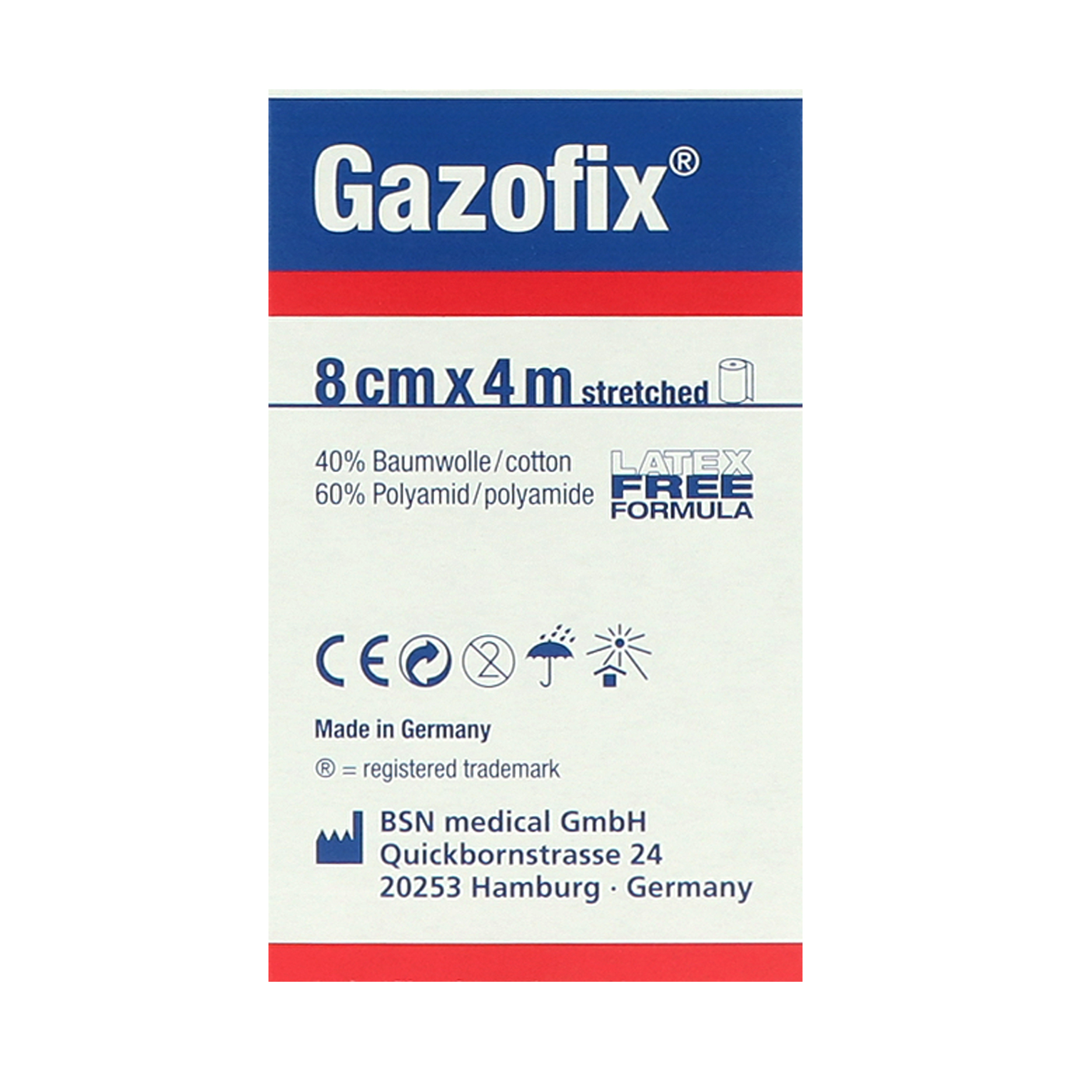 Gazofix Fixierbinde
