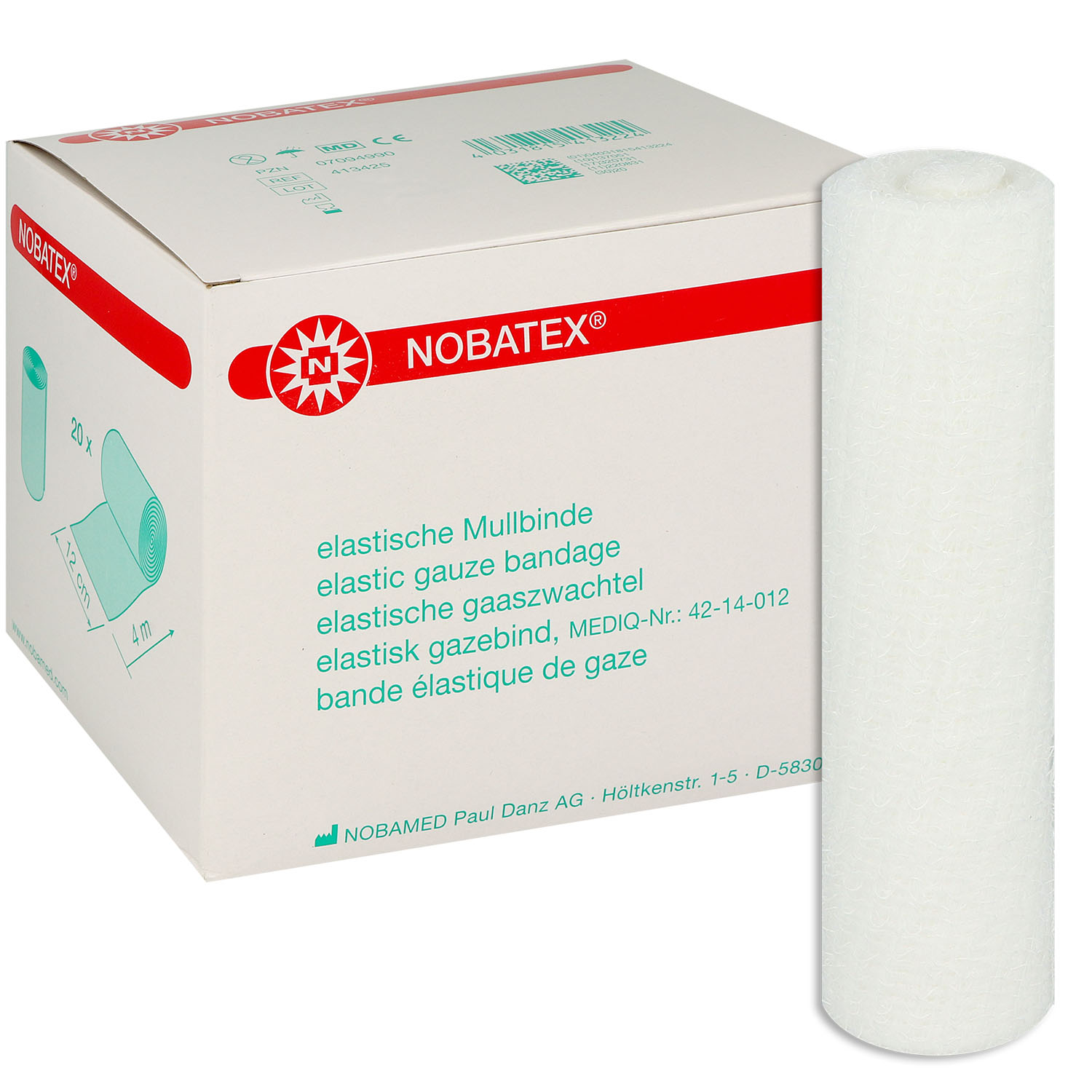 Nobatex elastische Mullbinde