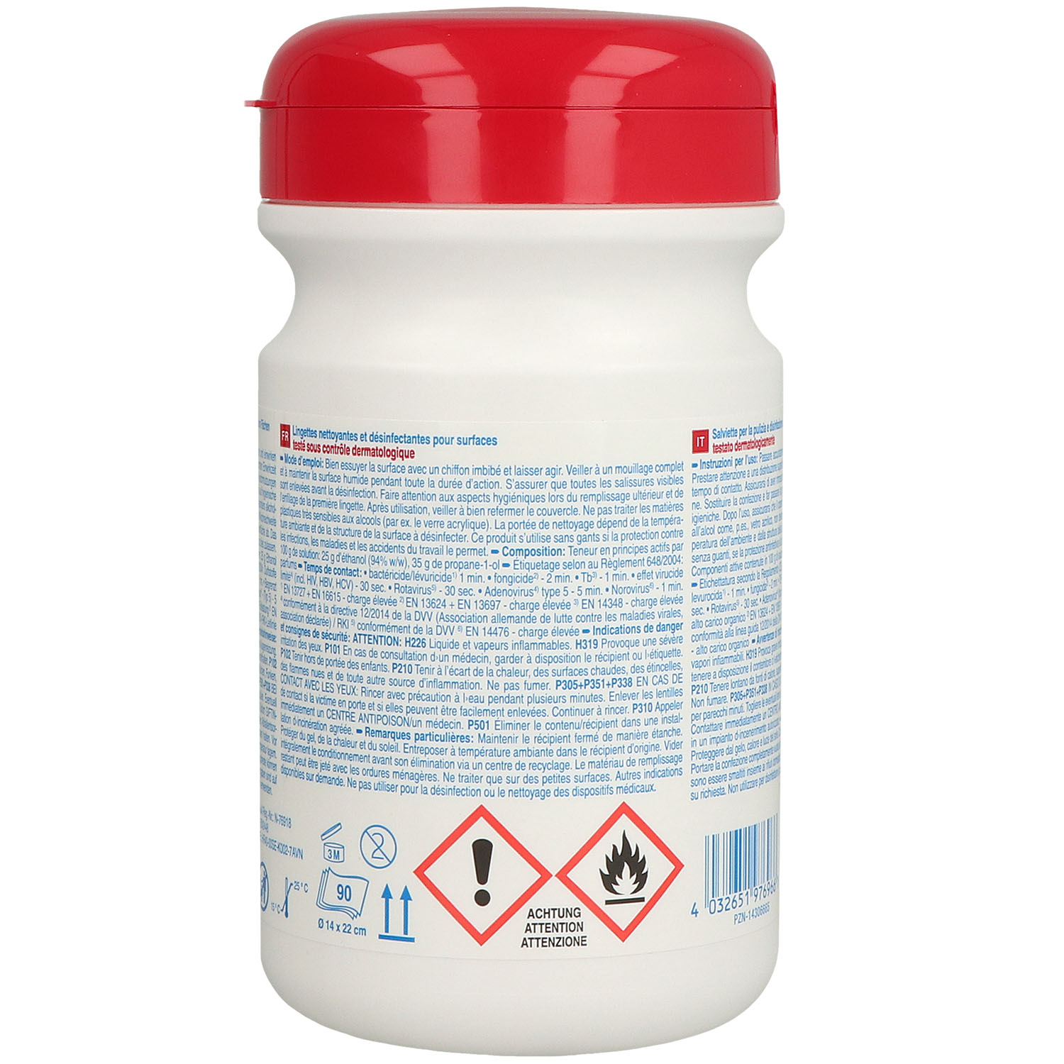 KODAN N wipes Flächendesinfektionstücher