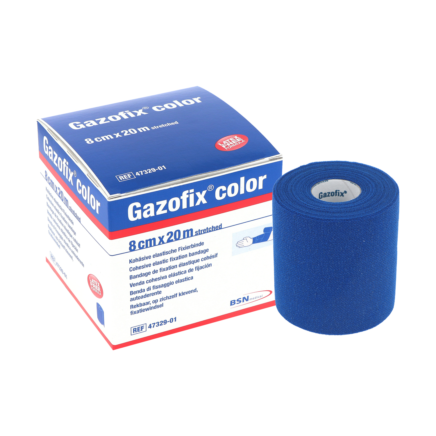 Gazofix color farbige Fixierbinde