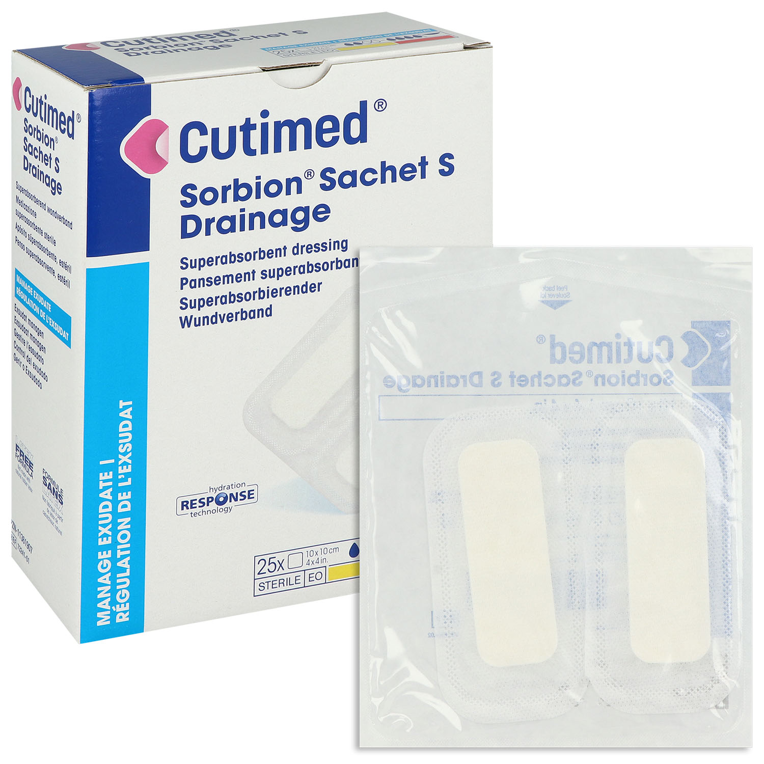 Cutimed Sorbion Sachet S Drainage