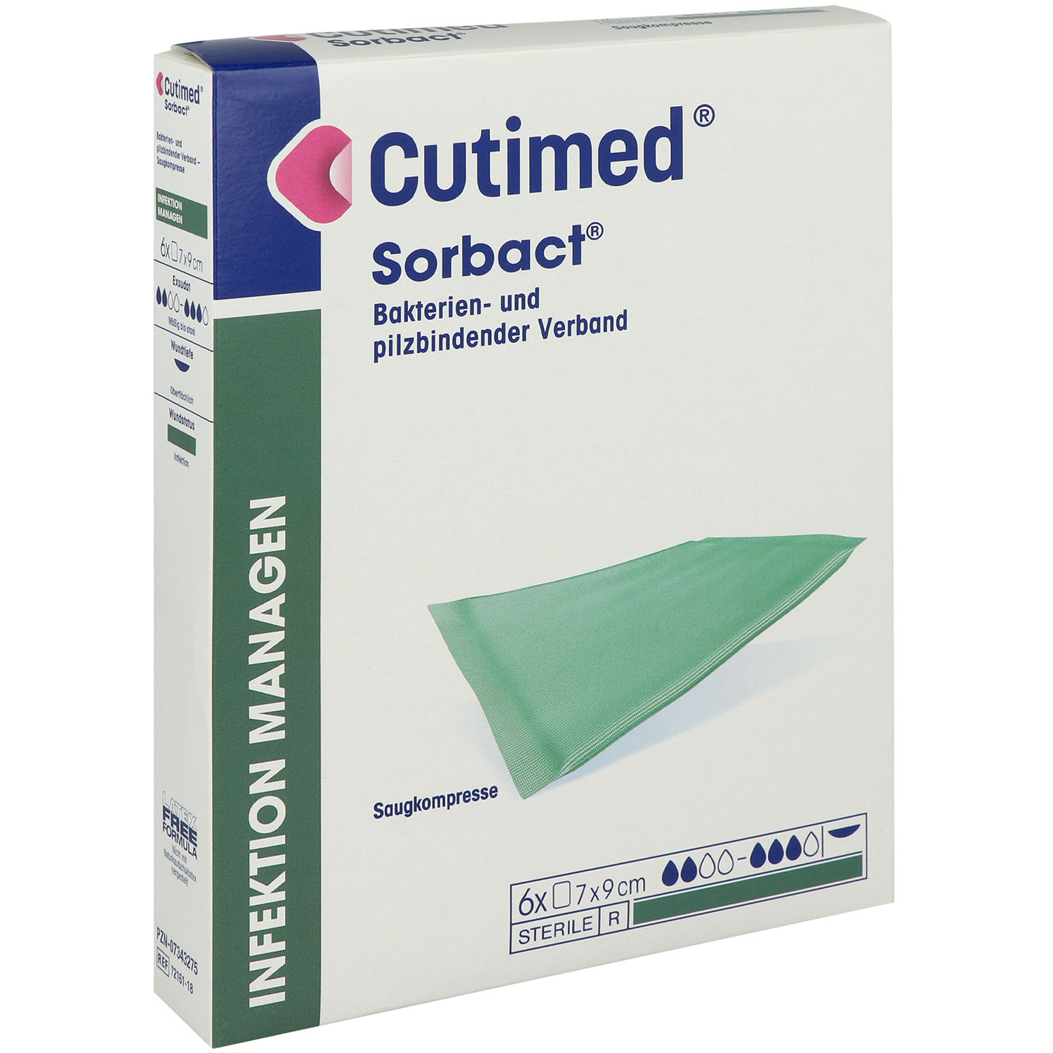 Cutimed Sorbact Saugkompresse