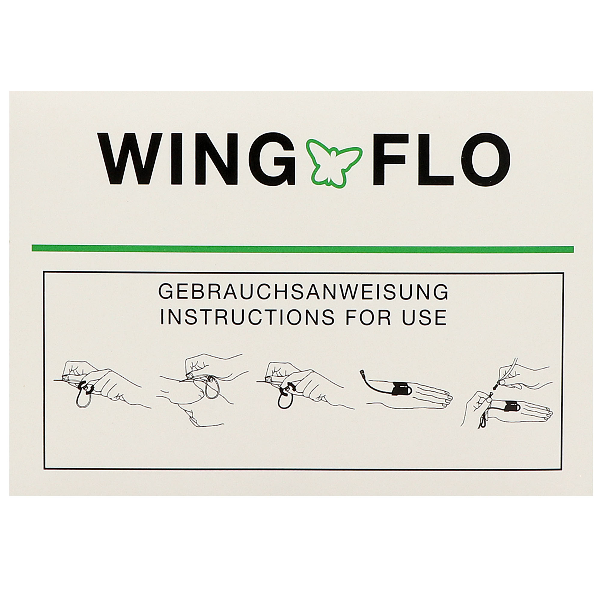 Wing-Flo Infusionsbesteck Venenpunktionskanüle