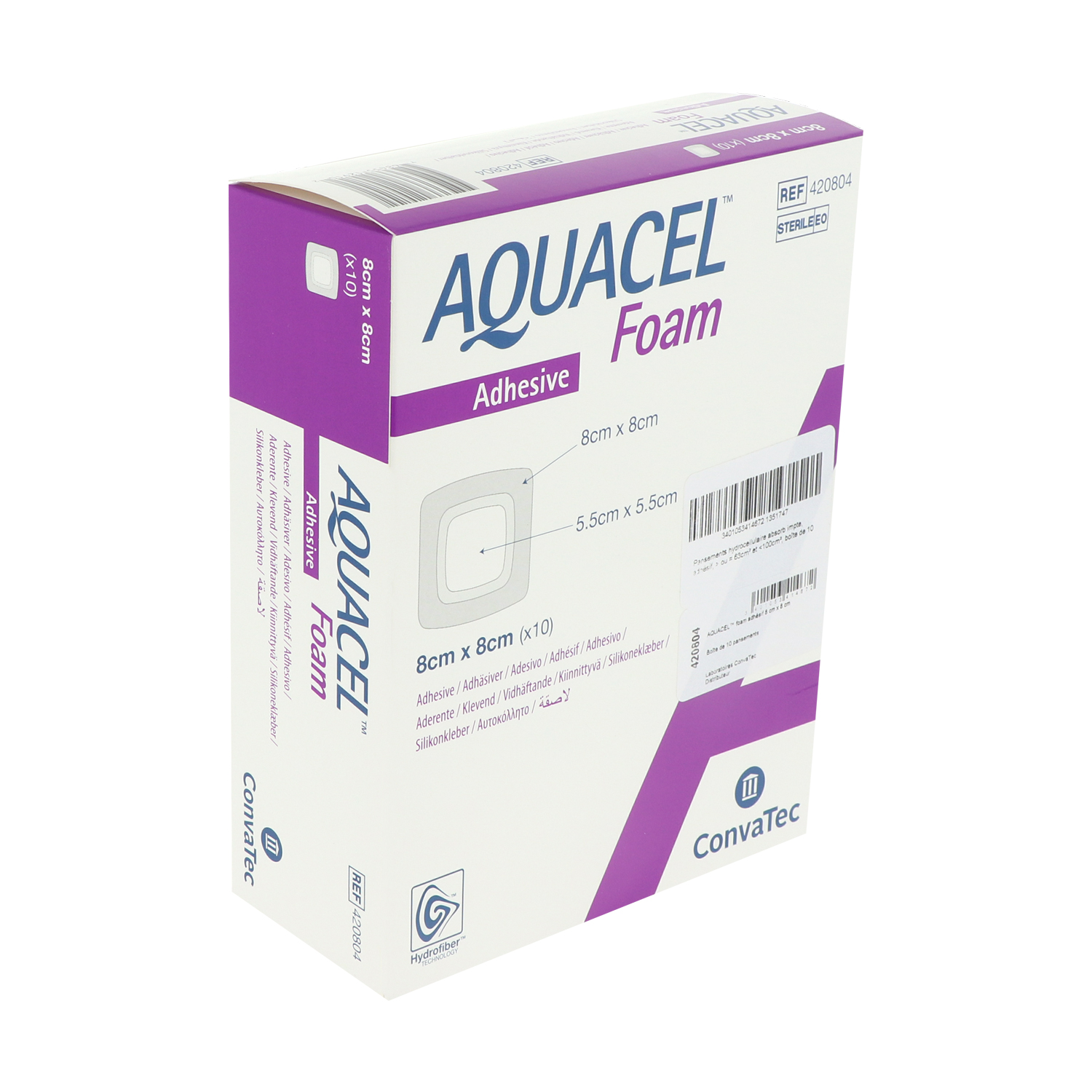 Aquacel Foam adhäsiv, haftender Schaumverband Aquacel Foam adhäsiv, haftender Schaumverband