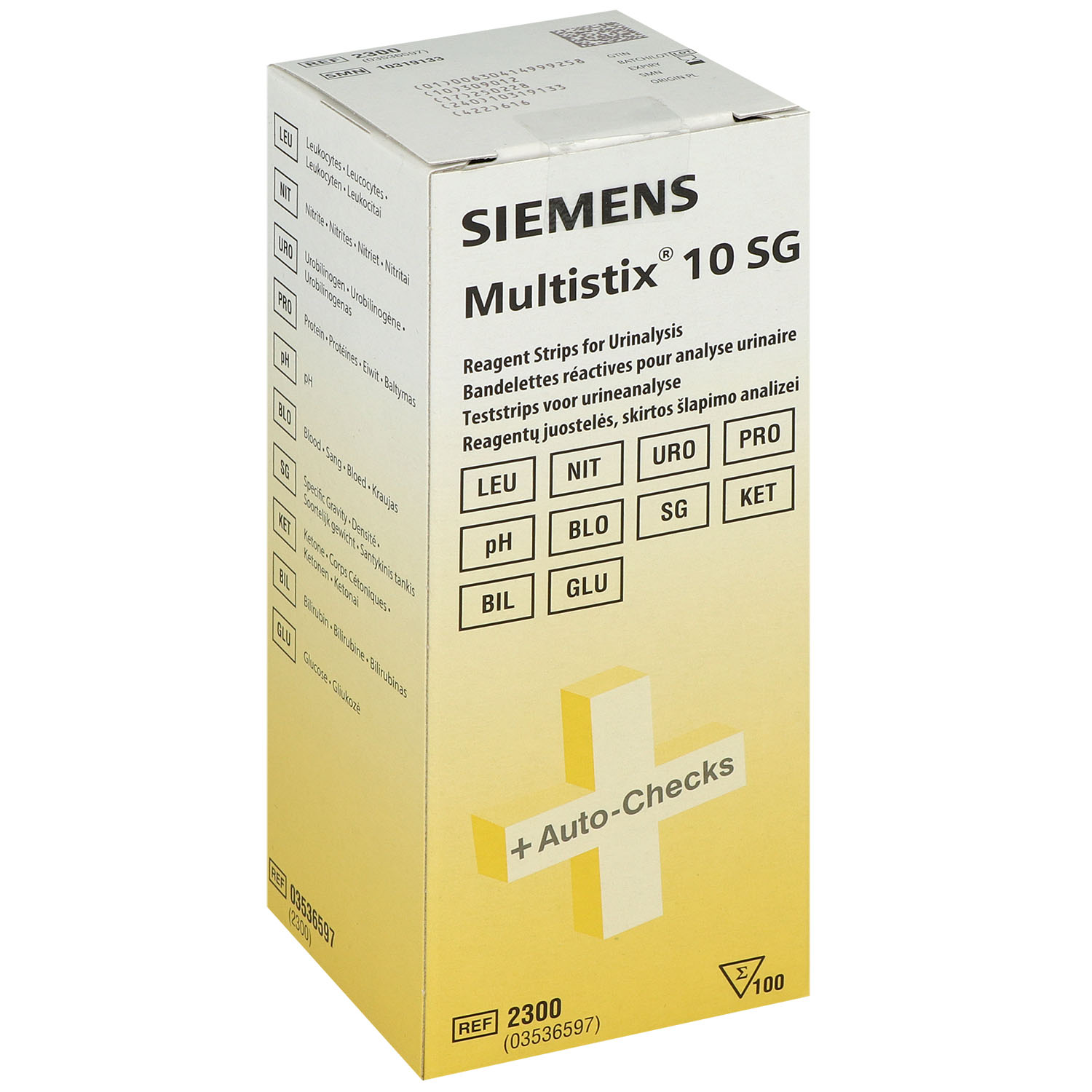 Multistix 10 SG Harntest von Bayer/Siemens 100 St.