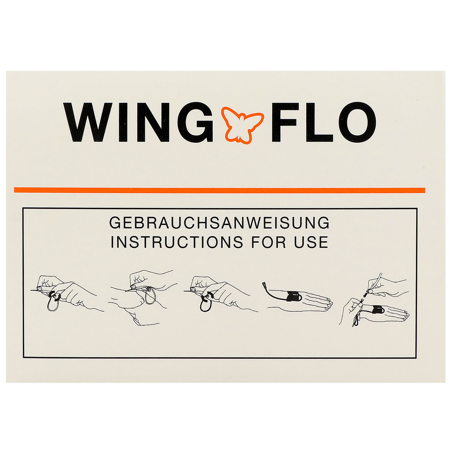 Wing-Flo Infusionsbesteck Venenpunktionskanüle